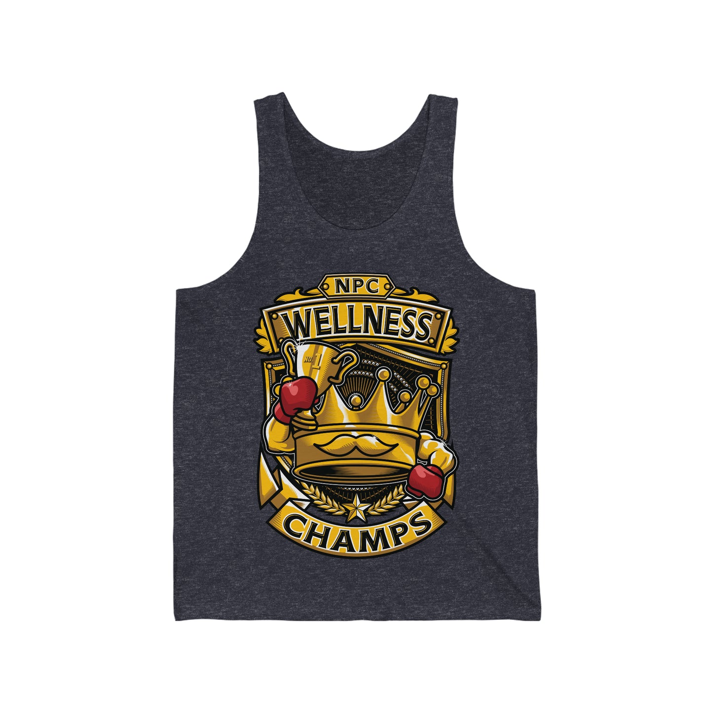 NPC WELLNESS CHAMPS - PREMIUM SOFT - Unisex Jersey Tank (Bella+Canvas 3480)