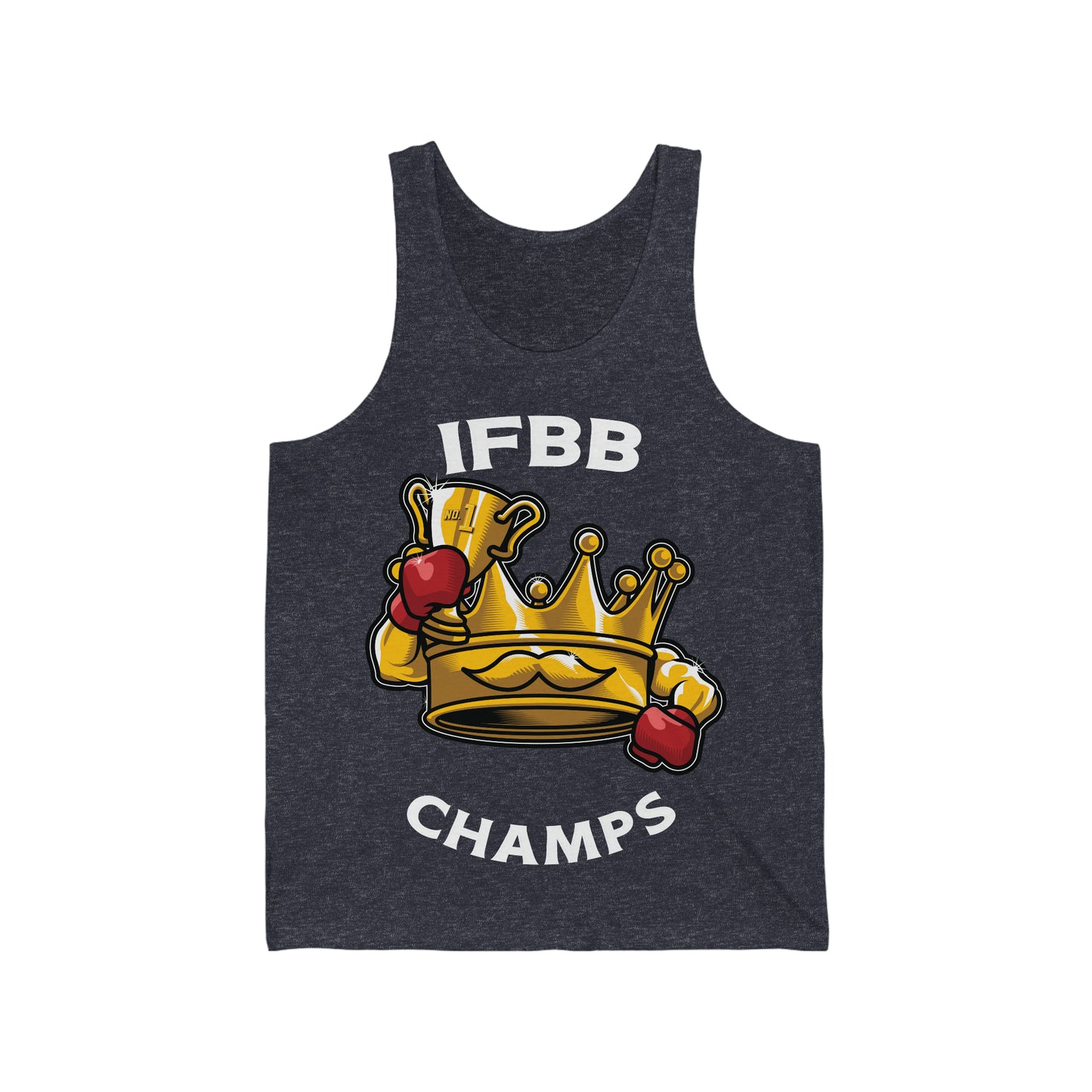 IFBB CHAMPS (v2) - PREMIUM SOFT - Unisex Jersey Tank (Bella+Canvas 3480)