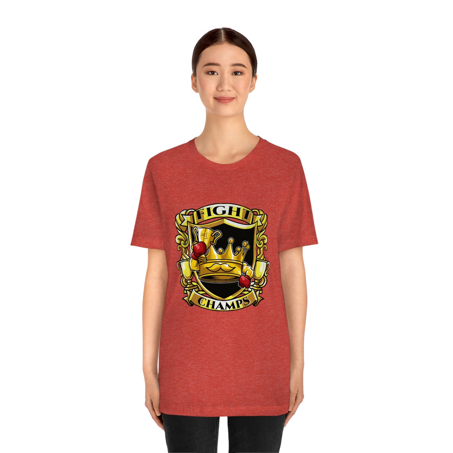 Fight Champs! Unisex Jersey Short Sleeve Tee (Bella+Canvas)