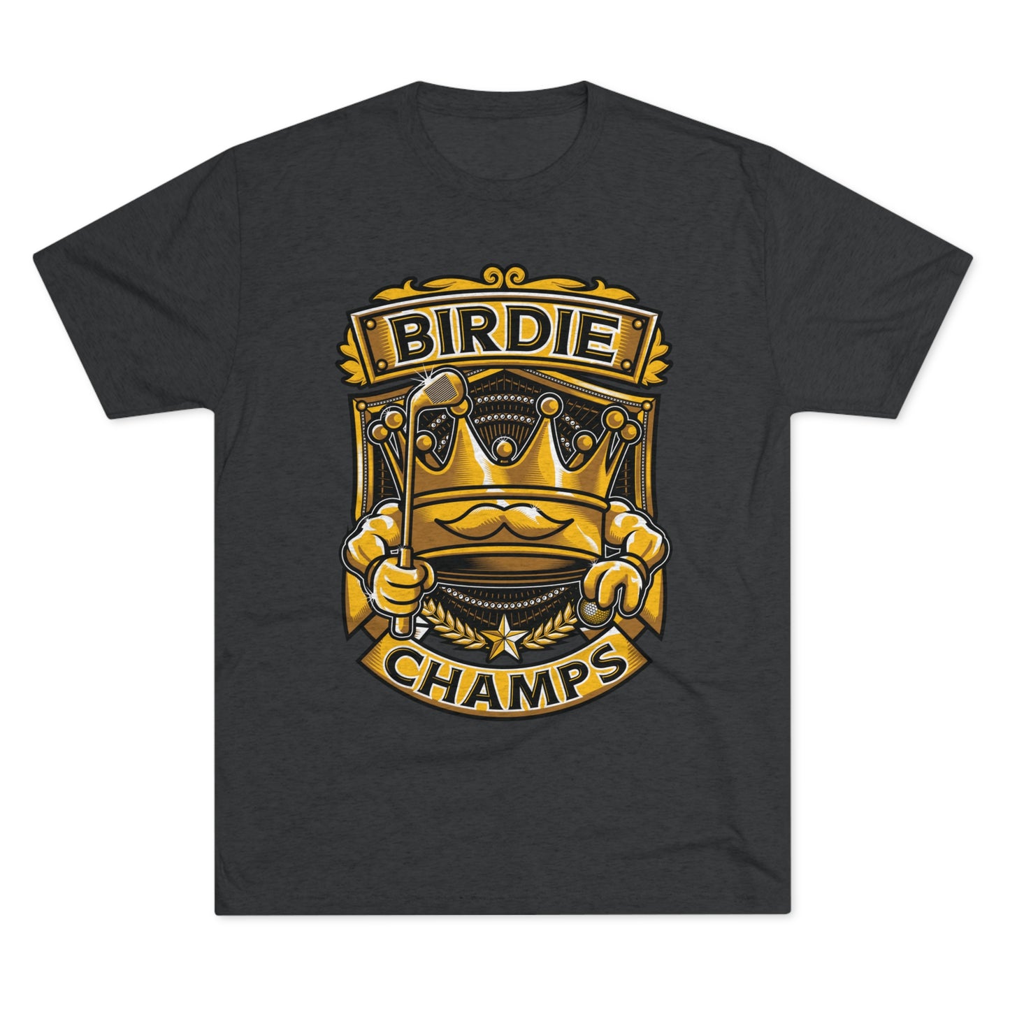 BIRDIE CHAMPS - PREMIUM SOFT - Unisex Tri-Blend Crew Tee (Next Level 6010)