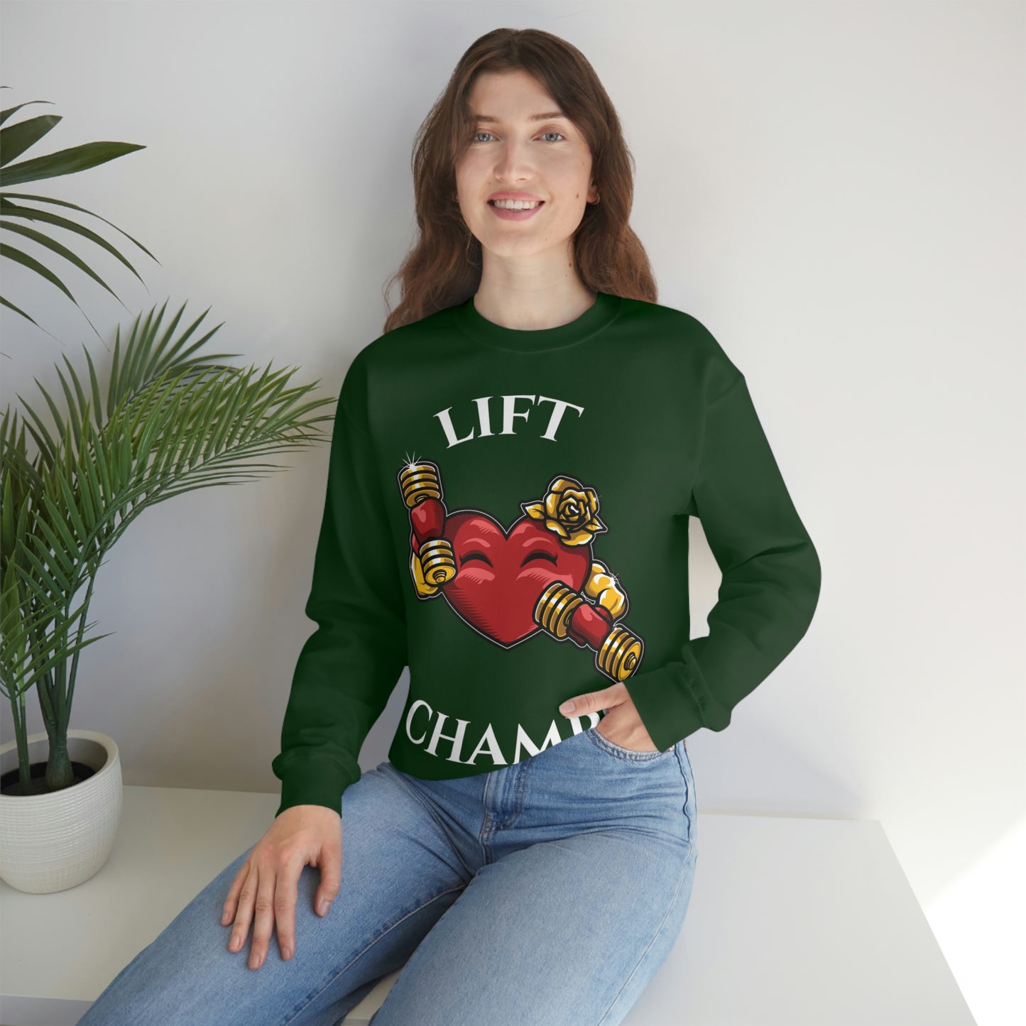 Lift Champs! - Unisex Heavy Blend™ Crewneck Sweatshirt