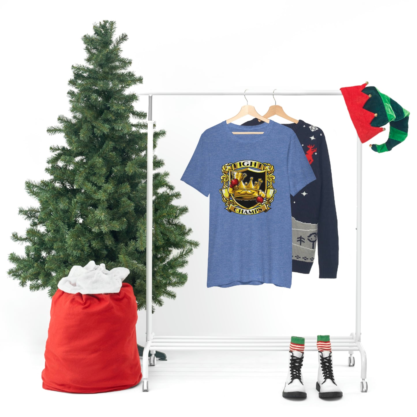 Fight Champs! Unisex Jersey Short Sleeve Tee (Bella+Canvas)