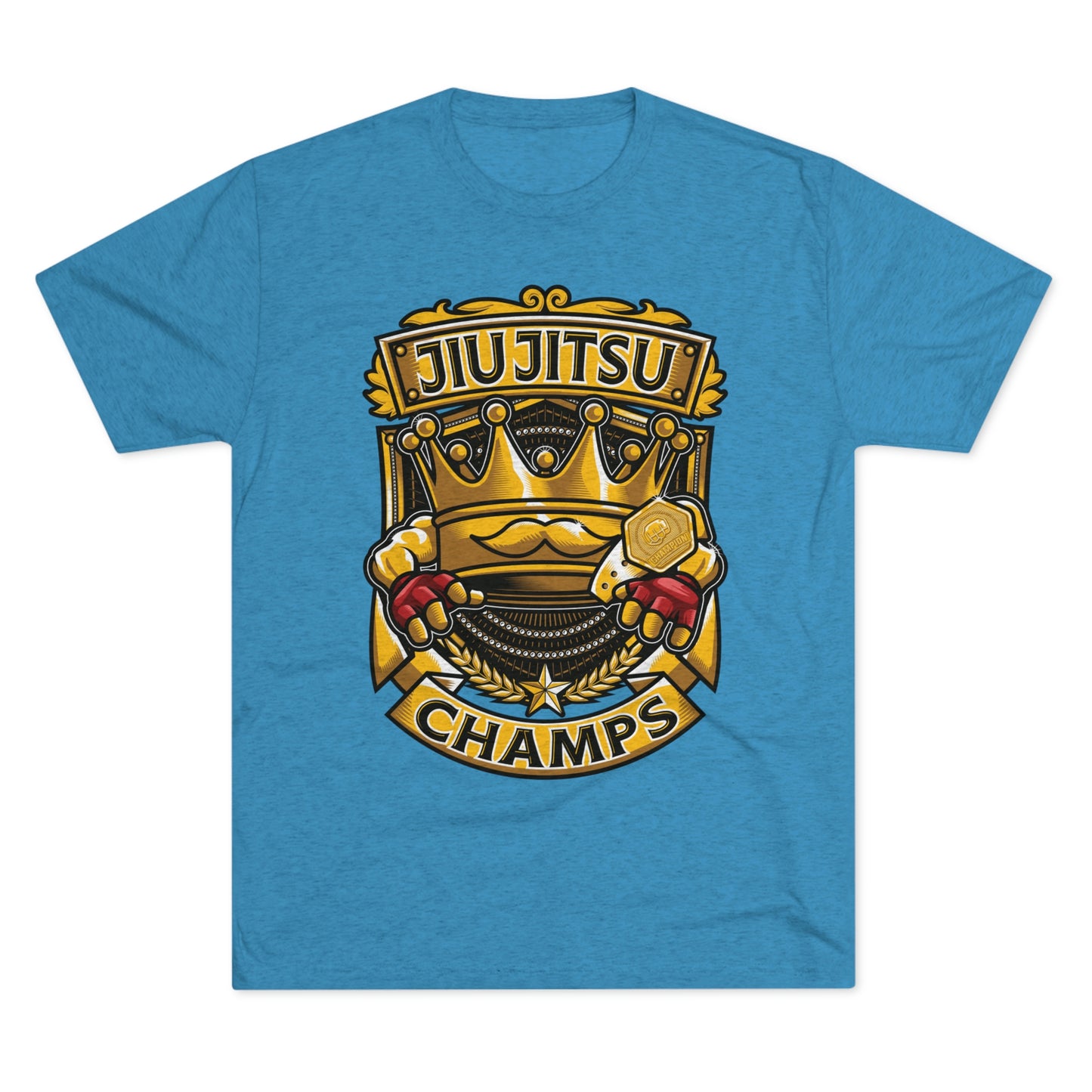 JIUJITSU CHAMPS - PREMIUM SOFT - Unisex Tri-Blend Crew Tee (Next Level 6010)