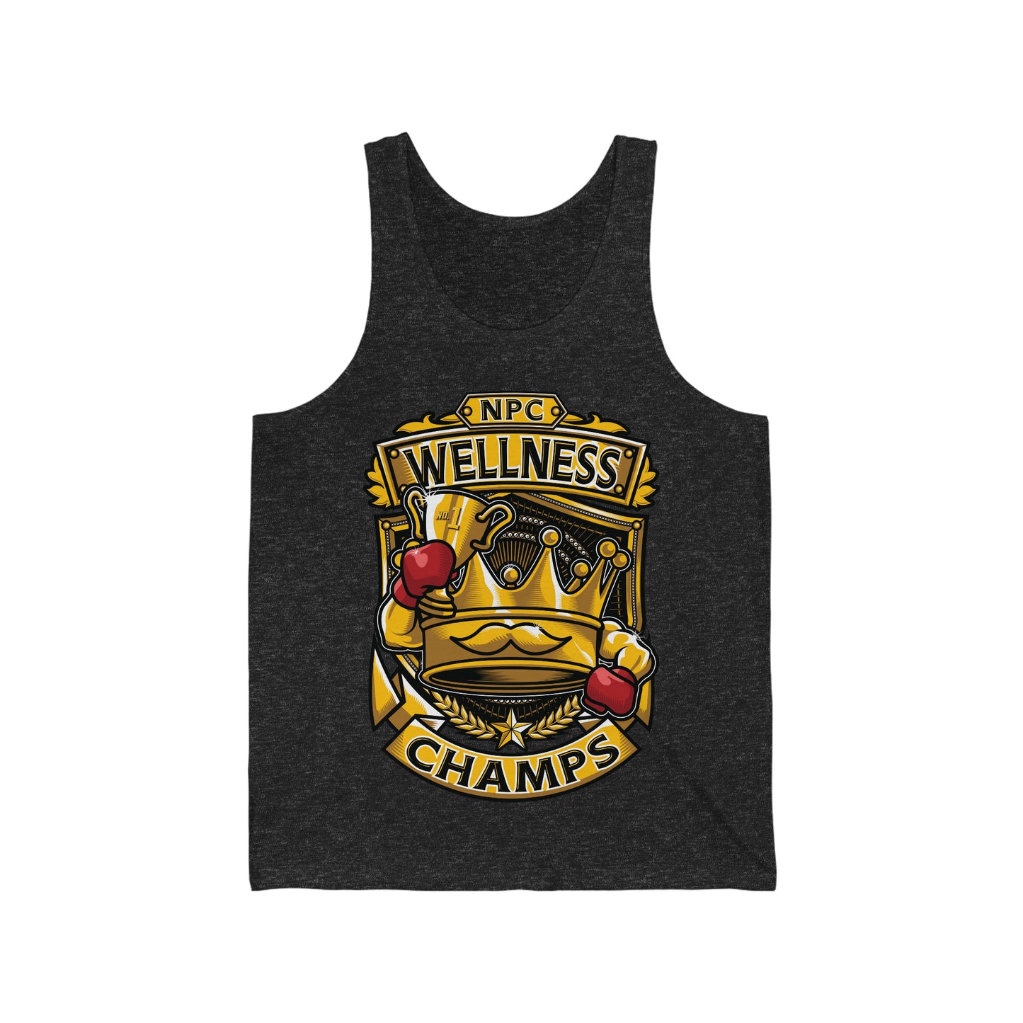 NPC WELLNESS CHAMPS - PREMIUM SOFT - Unisex Jersey Tank (Bella+Canvas 3480)