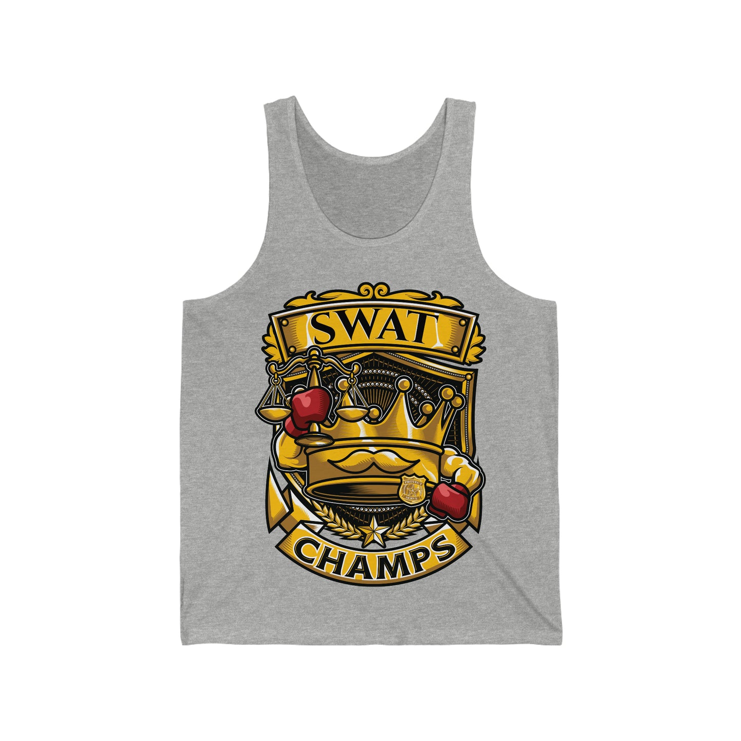 SWAT CHAMPS - PREMIUM SOFT - Unisex Jersey Tank (Bella+Canvas 3480)