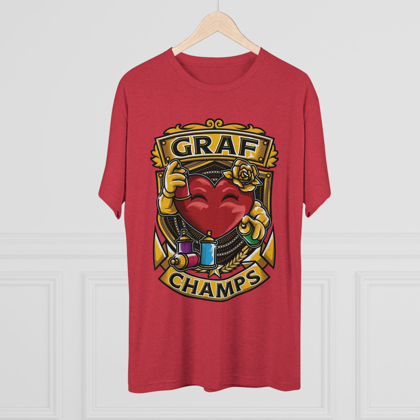 GRAF CHAMPS - PREMIUM SOFT - Unisex Tri-Blend Crew Tee (Next Level 6010)