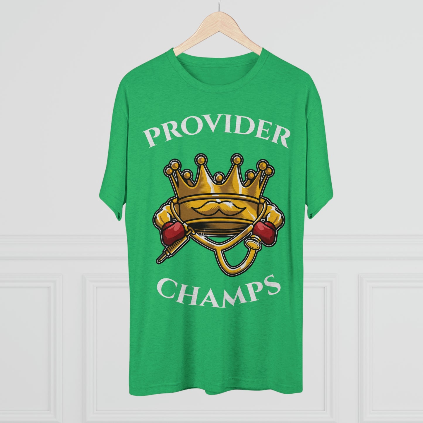 PROVIDER CHAMPS - PREMIUM SOFT - Unisex Tri-Blend Crew Tee (Next Level 6010)
