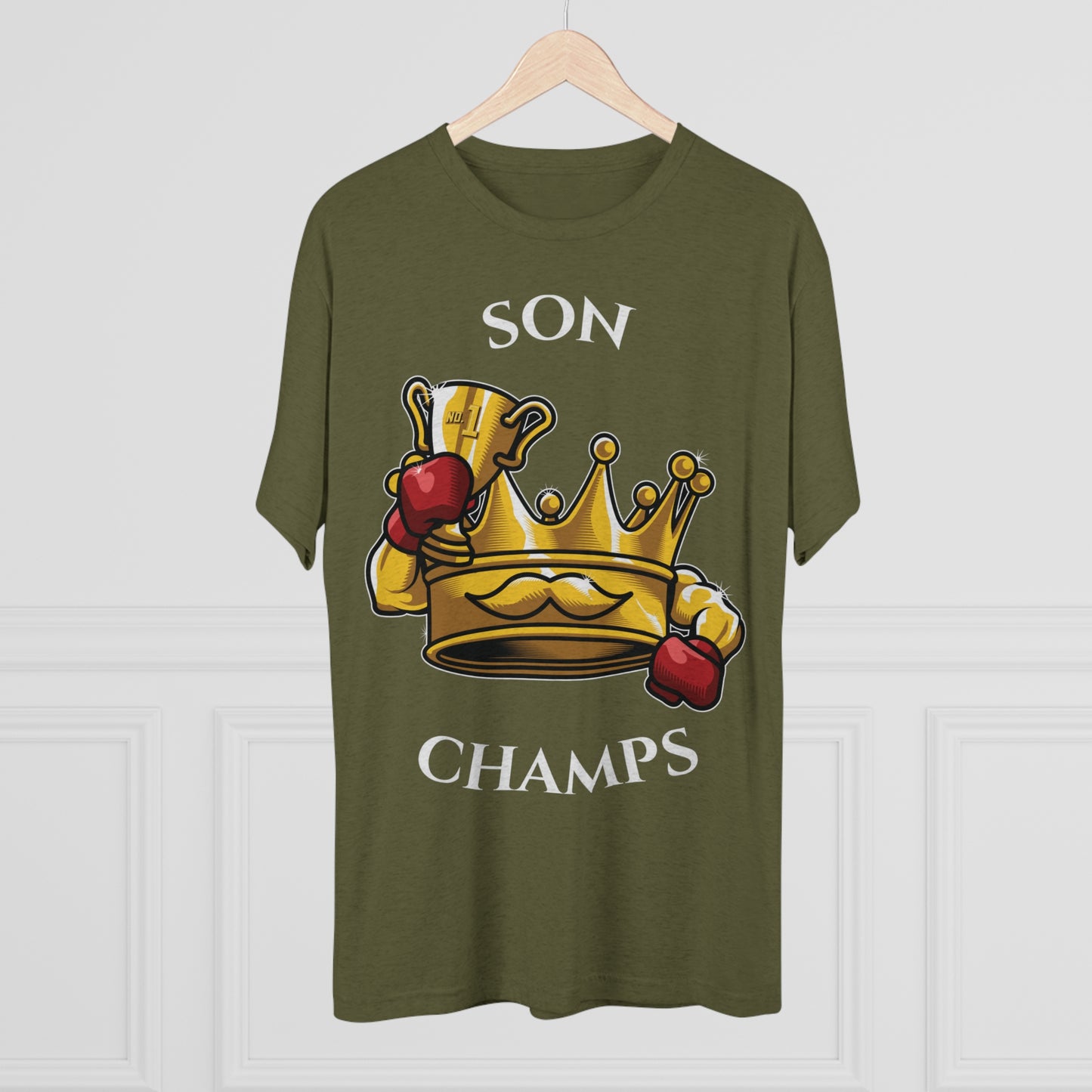SON CHAMPS - PREMIUM SOFT - Unisex Tri-Blend Crew Tee (Next Level 6010)