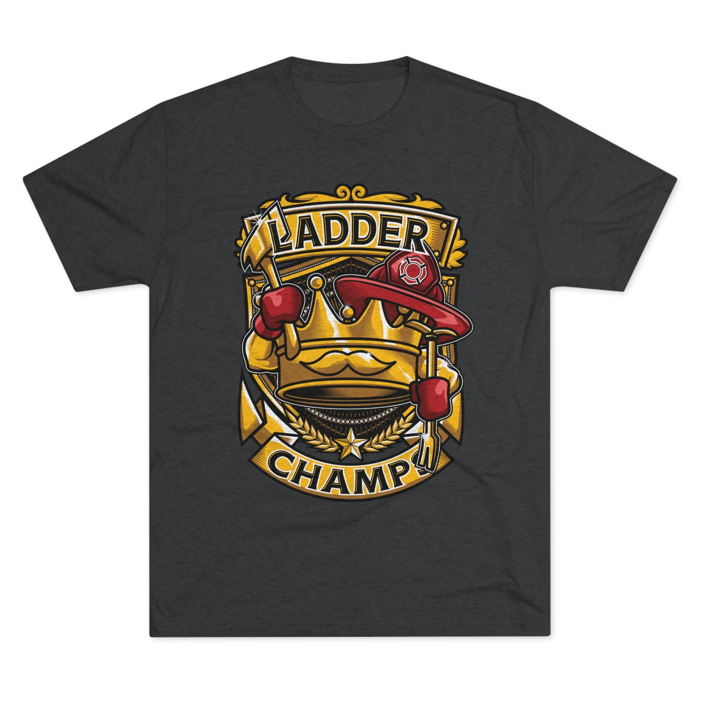 LADDER CHAMPS - PREMIUM SOFT - Unisex Tri-Blend Crew Tee (Next Level 6010)