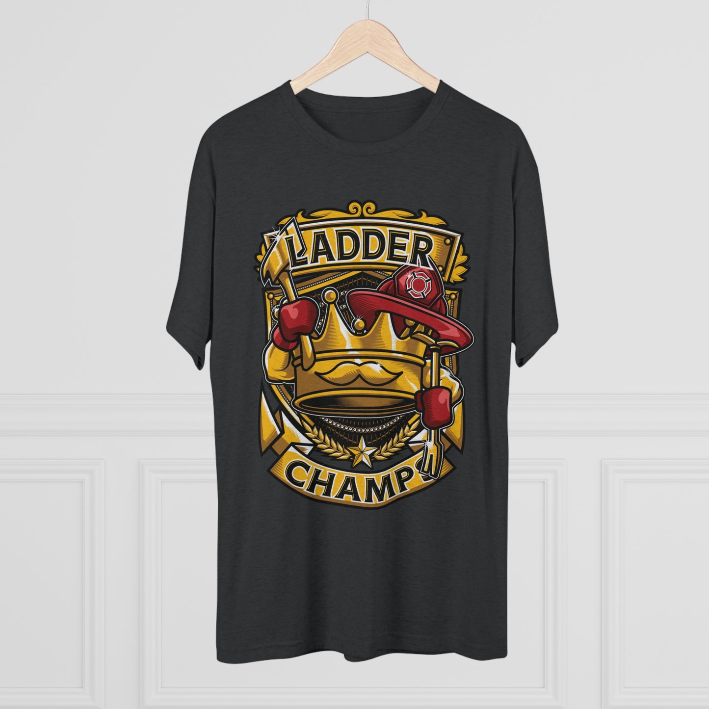 LADDER CHAMPS - PREMIUM SOFT - Unisex Tri-Blend Crew Tee (Next Level 6010)