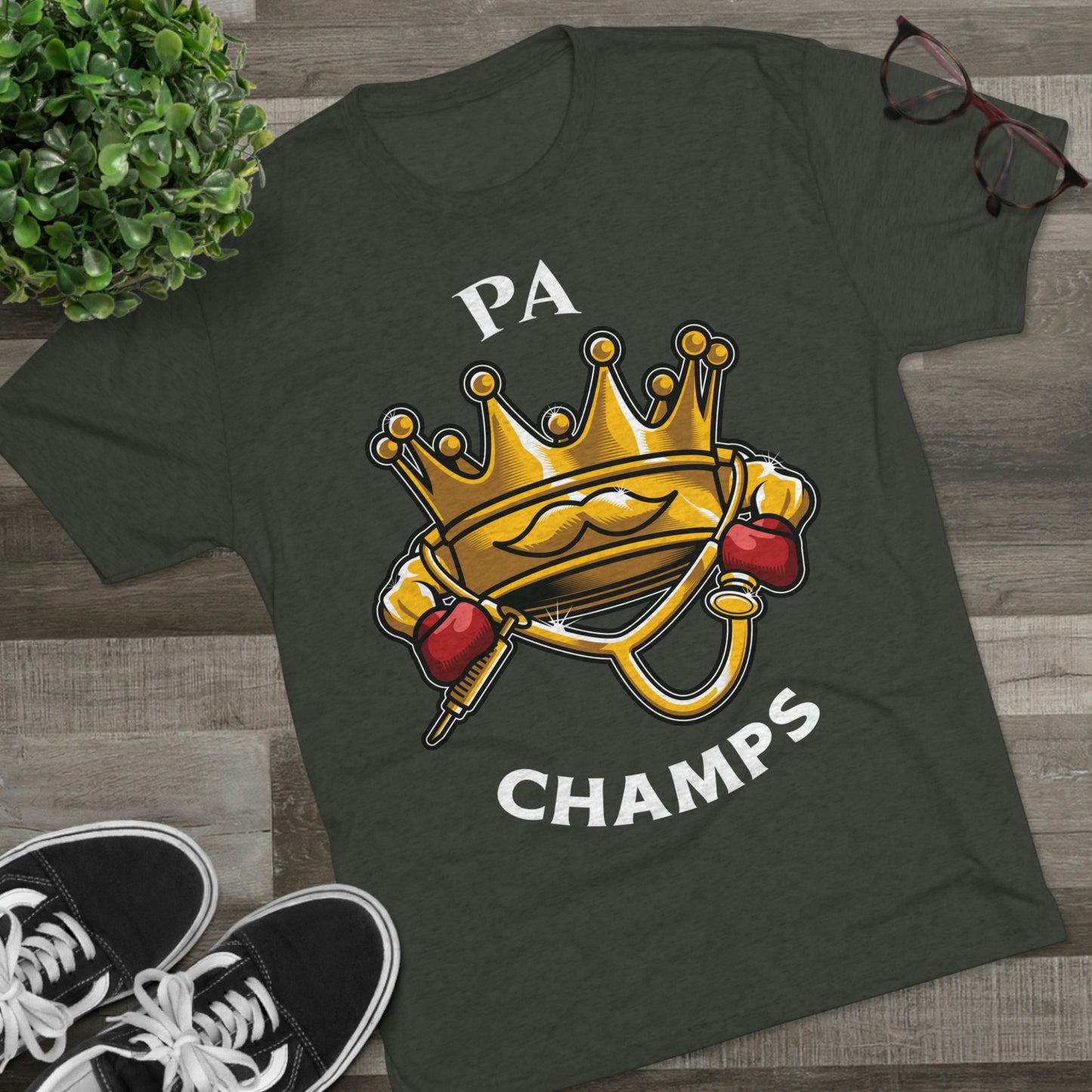 PA CHAMPS - PREMIUM SOFT - Unisex Tri-Blend Crew Tee (Next Level 6010)