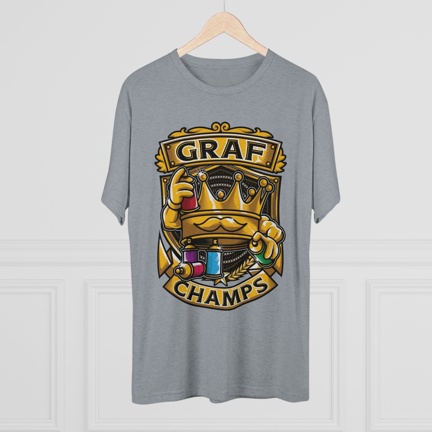 GRAF CHAMPS - PREMIUM SOFT - Unisex Tri-Blend Crew Tee (Next Level 6010)