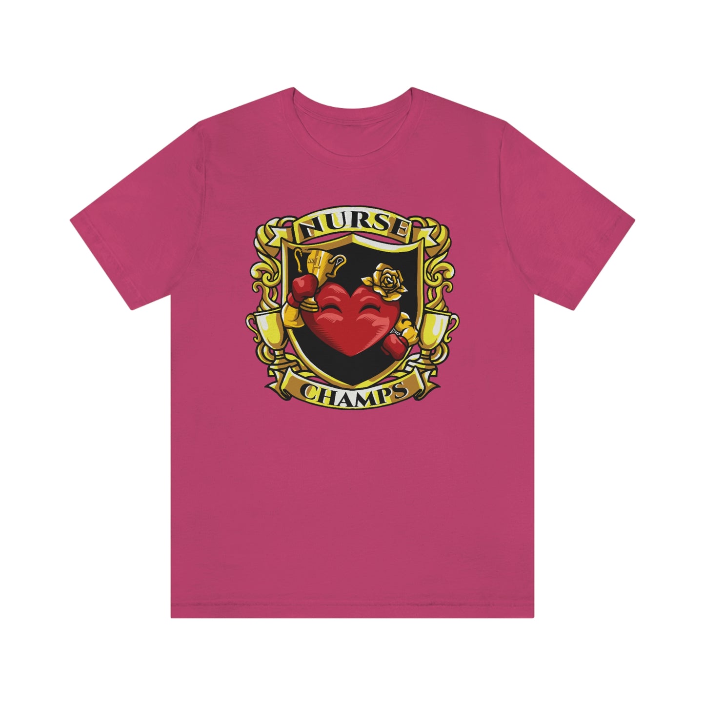 Nurse Champs! - Unisex Jersey Short Sleeve Tee (Bella+Canvas)