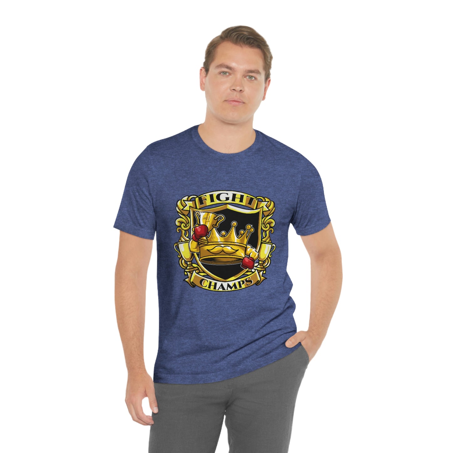 Fight Champs! Unisex Jersey Short Sleeve Tee (Bella+Canvas)