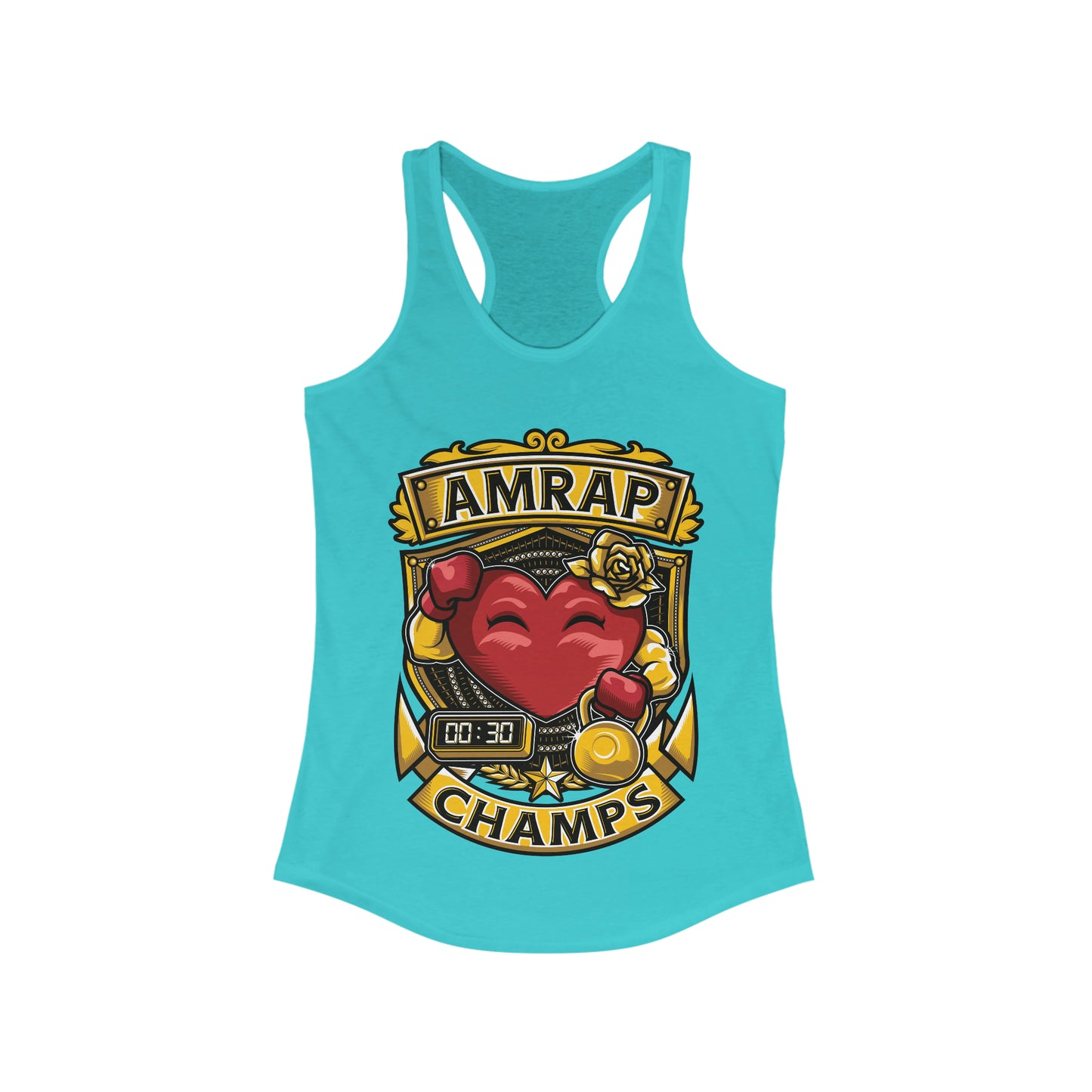 AMRAP CHAMPS - Women's Ideal Racerback Tank