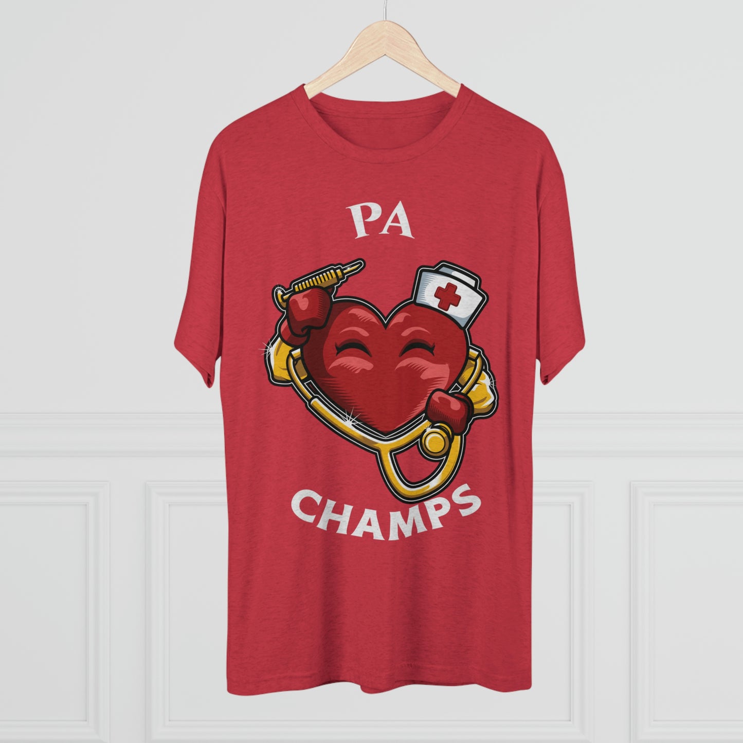 PA CHAMPS - PREMIUM SOFT - Unisex Tri-Blend Crew Tee (Next Level 6010)