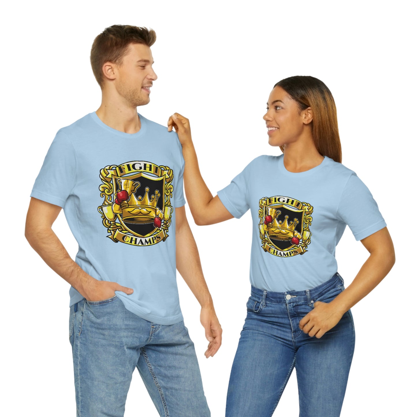 Fight Champs! Unisex Jersey Short Sleeve Tee (Bella+Canvas)