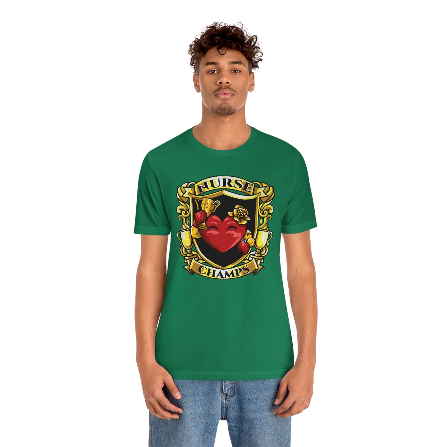 Nurse Champs! - Unisex Jersey Short Sleeve Tee (Bella+Canvas)