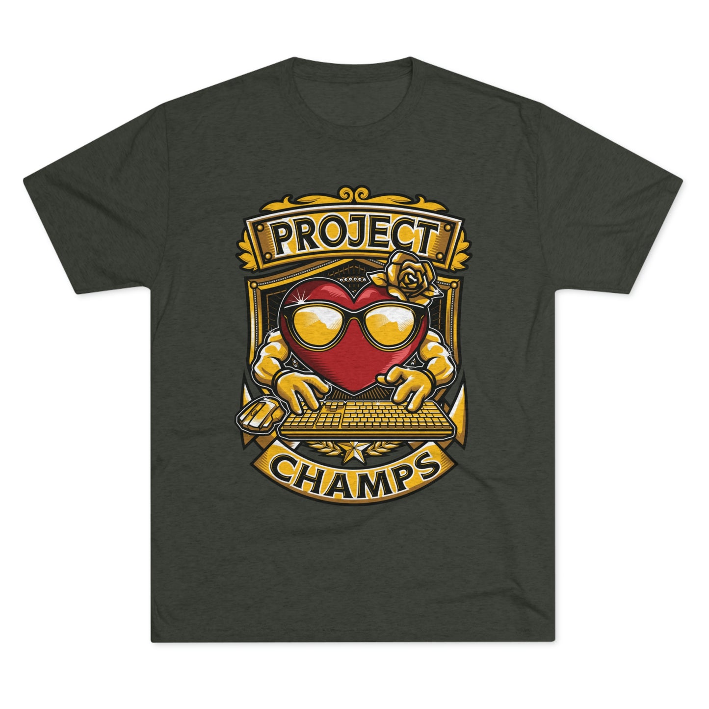 PROJECT CHAMPS - PREMIUM SOFT - Unisex Tri-Blend Crew Tee (Next Level 6010)