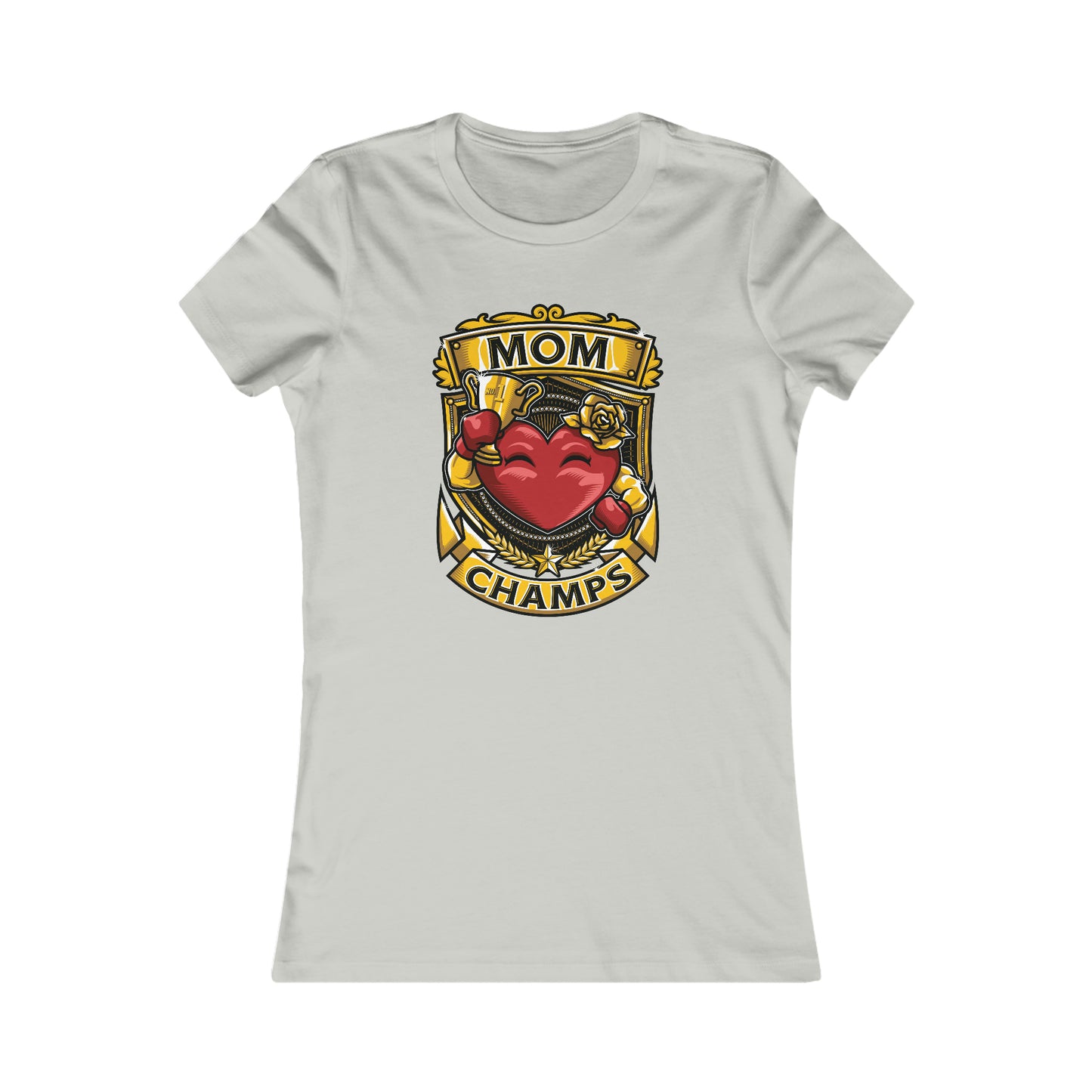 Mom Champs! Women's Favorite Tee (Bella+Canva)
