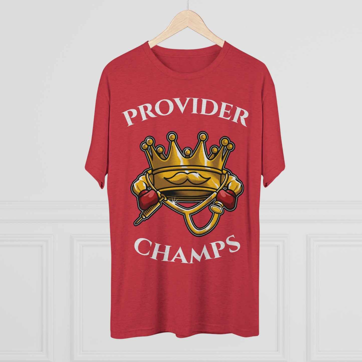 PROVIDER CHAMPS - PREMIUM SOFT - Unisex Tri-Blend Crew Tee (Next Level 6010)