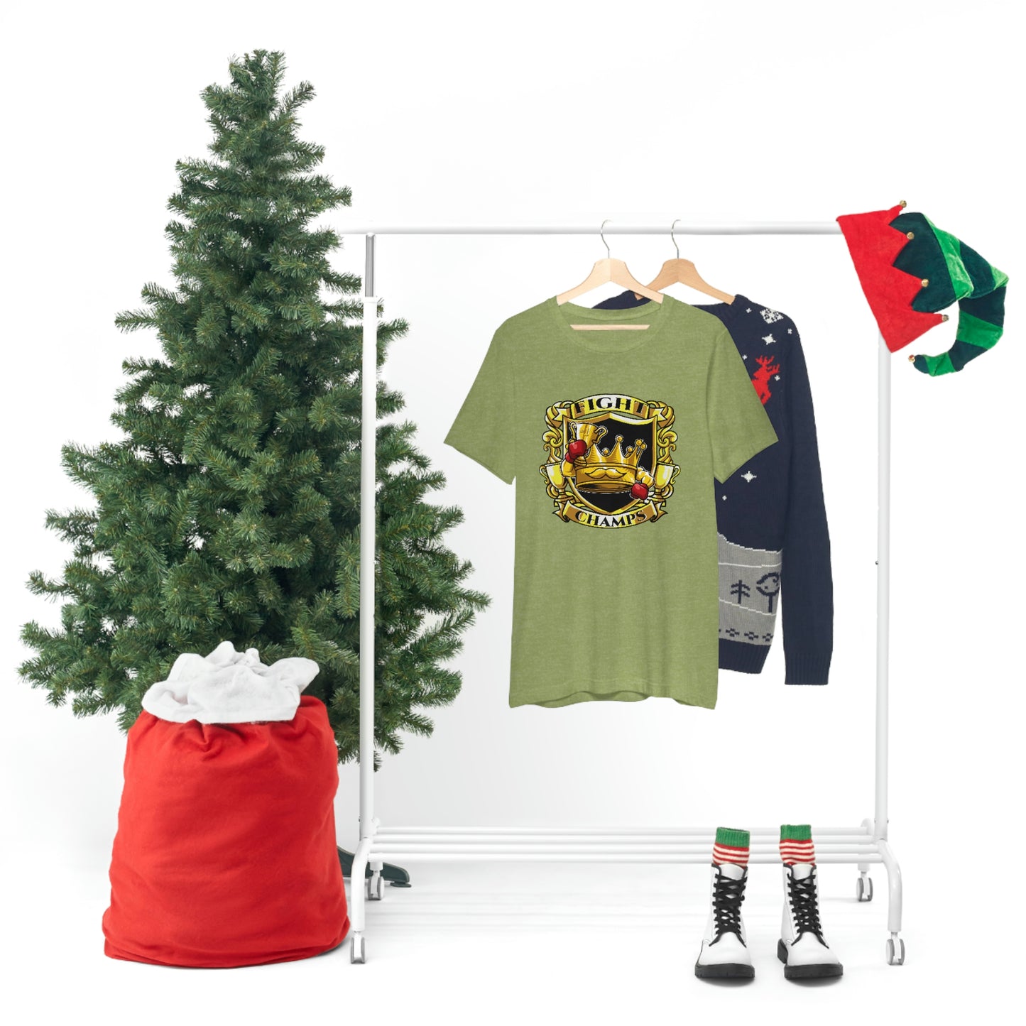 Fight Champs! Unisex Jersey Short Sleeve Tee (Bella+Canvas)
