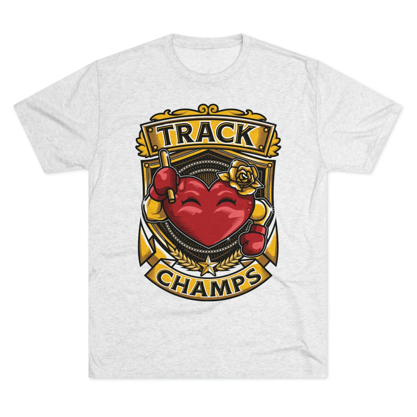 TRACK CHAMPS - PREMIUM SOFT - Unisex Tri-Blend Crew Tee (Next Level 6010)