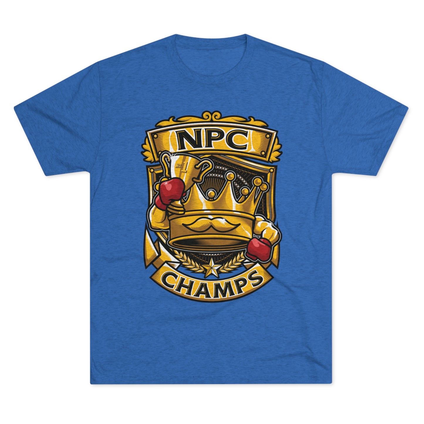 NPC CHAMPS - PREMIUM SOFT - Unisex Tri-Blend Crew Tee (Next Level 6010)