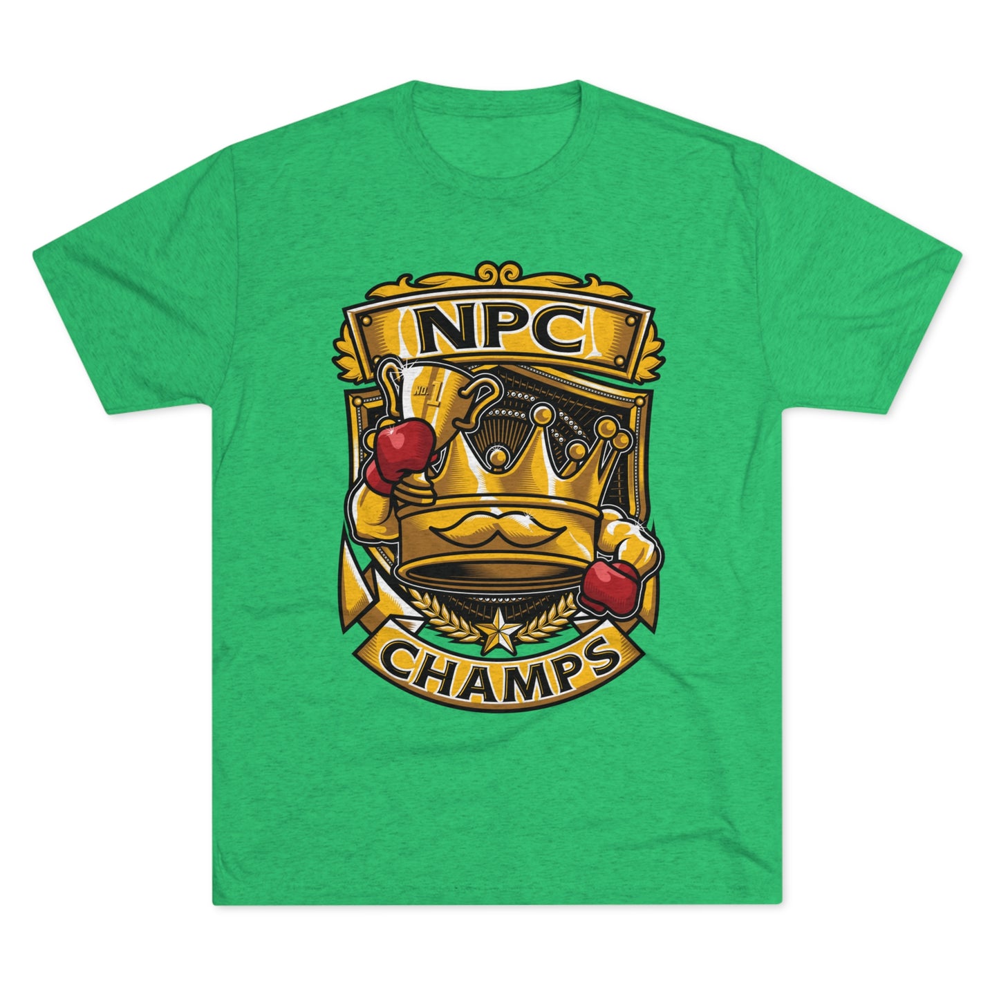 NPC CHAMPS - PREMIUM SOFT - Unisex Tri-Blend Crew Tee (Next Level 6010)