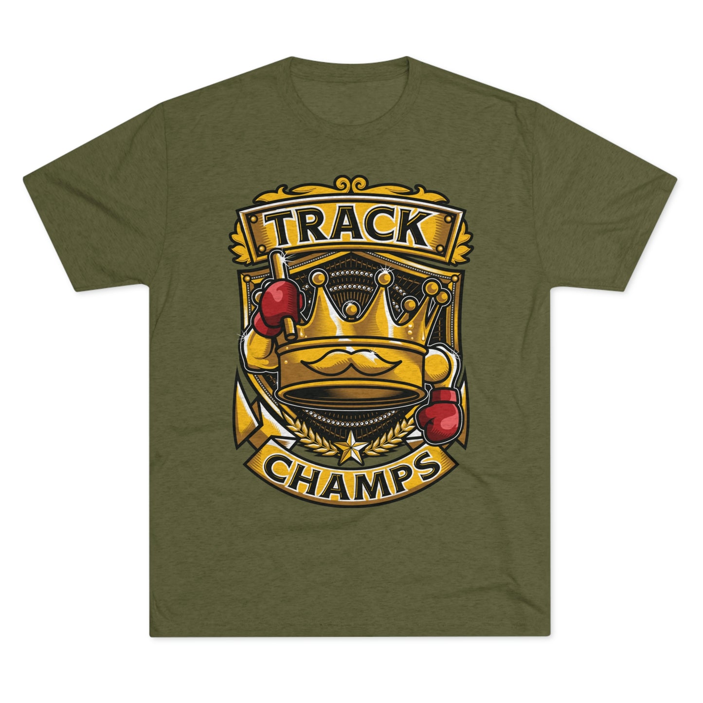 TRACK CHAMPS - PREMIUM SOFT - Unisex Tri-Blend Crew Tee (Next Level 6010)