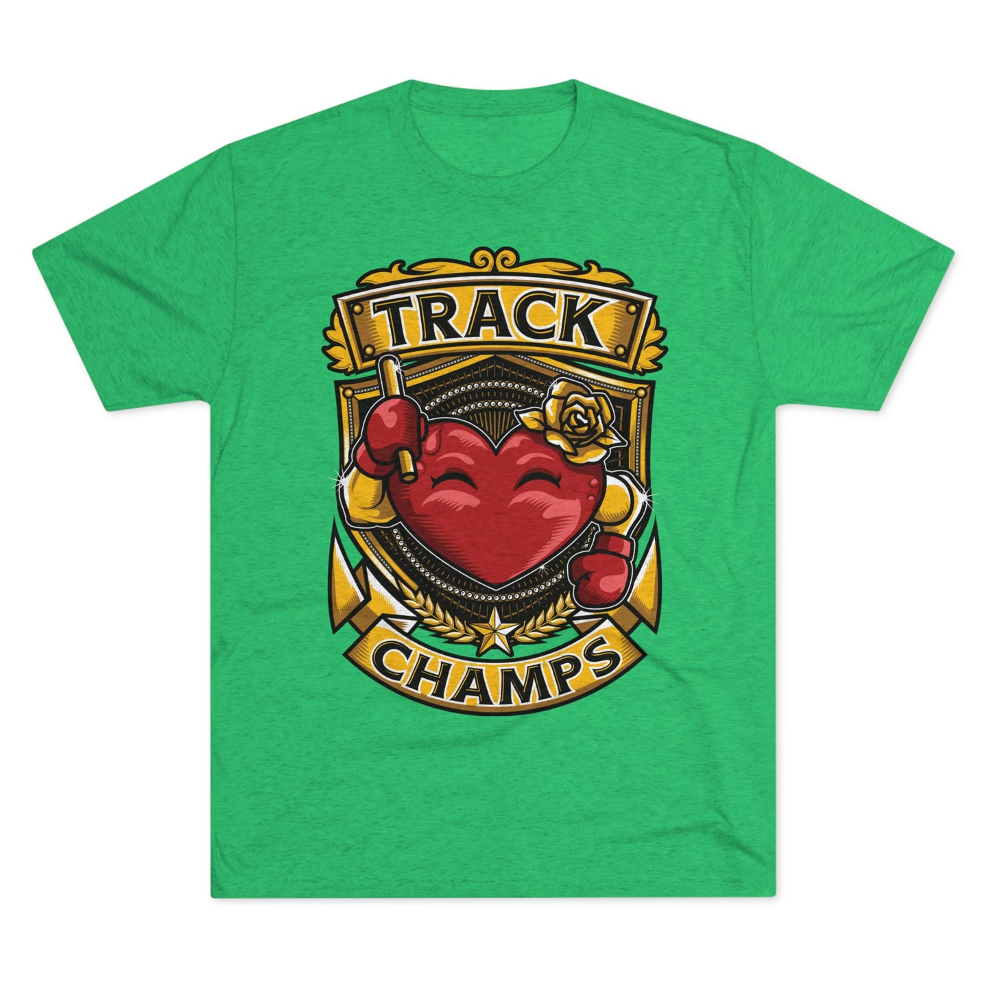 TRACK CHAMPS - PREMIUM SOFT - Unisex Tri-Blend Crew Tee (Next Level 6010)