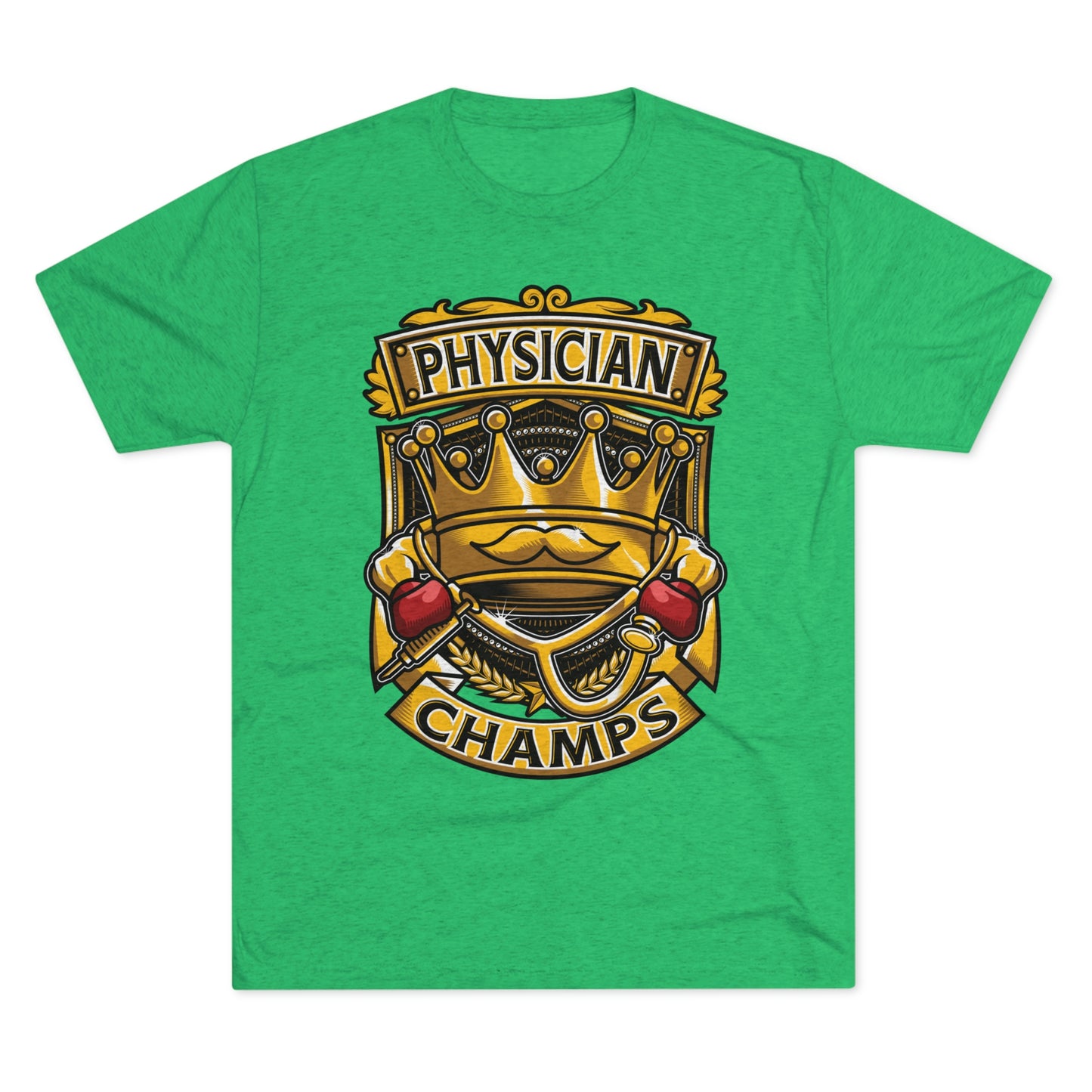 PHYSICIAN CHAMPS - PREMIUM SOFT - Unisex Tri-Blend Crew Tee (Next Level 6010)