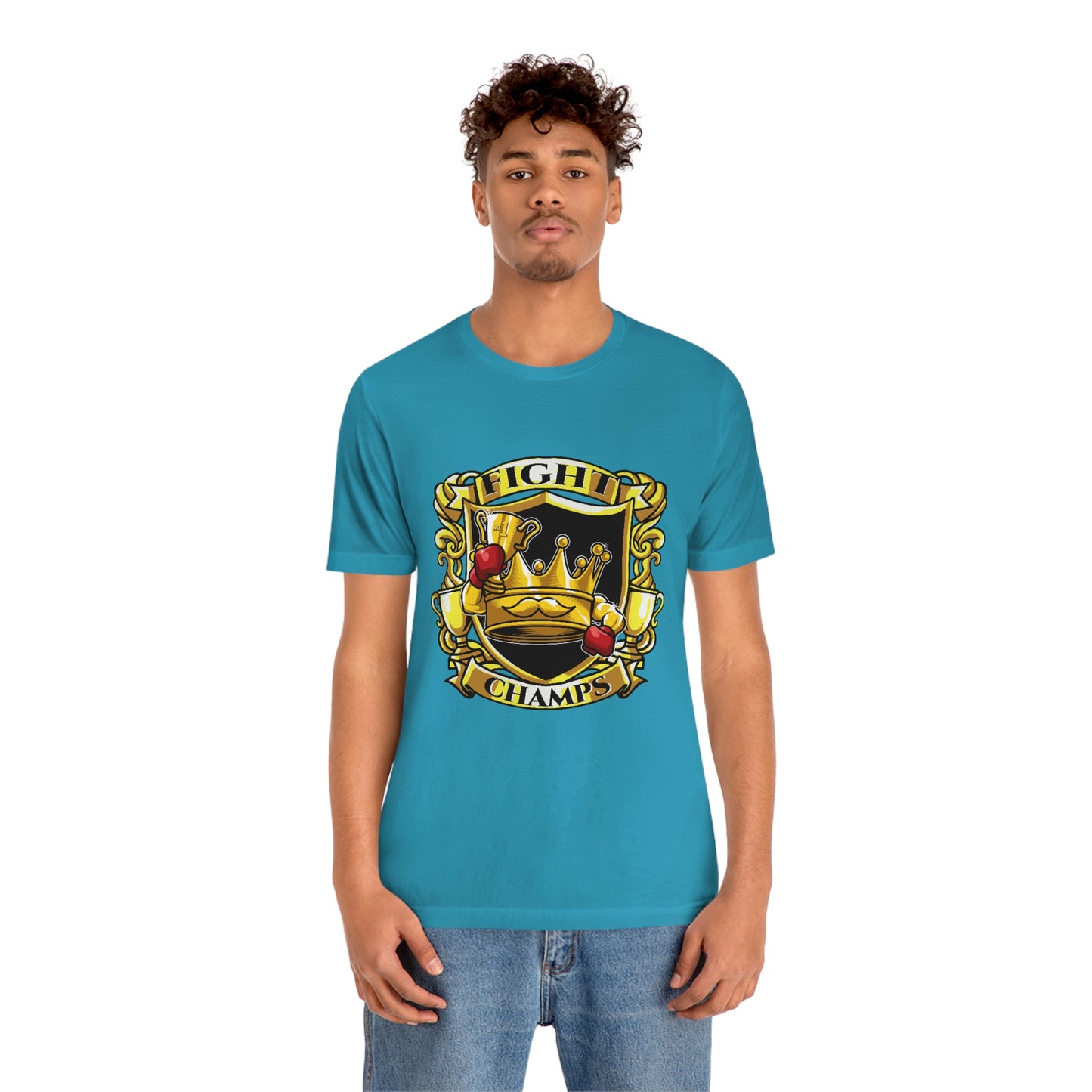 Fight Champs! Unisex Jersey Short Sleeve Tee (Bella+Canvas)