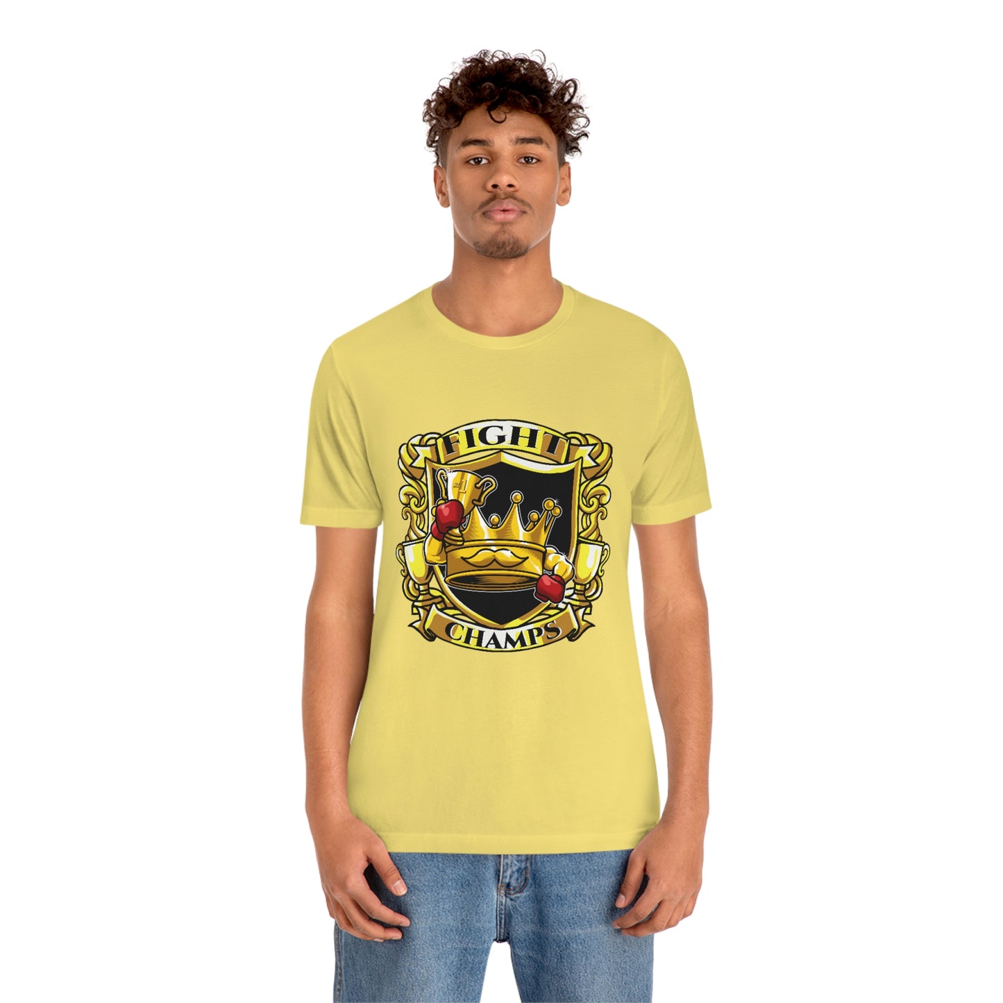 Fight Champs! Unisex Jersey Short Sleeve Tee (Bella+Canvas)