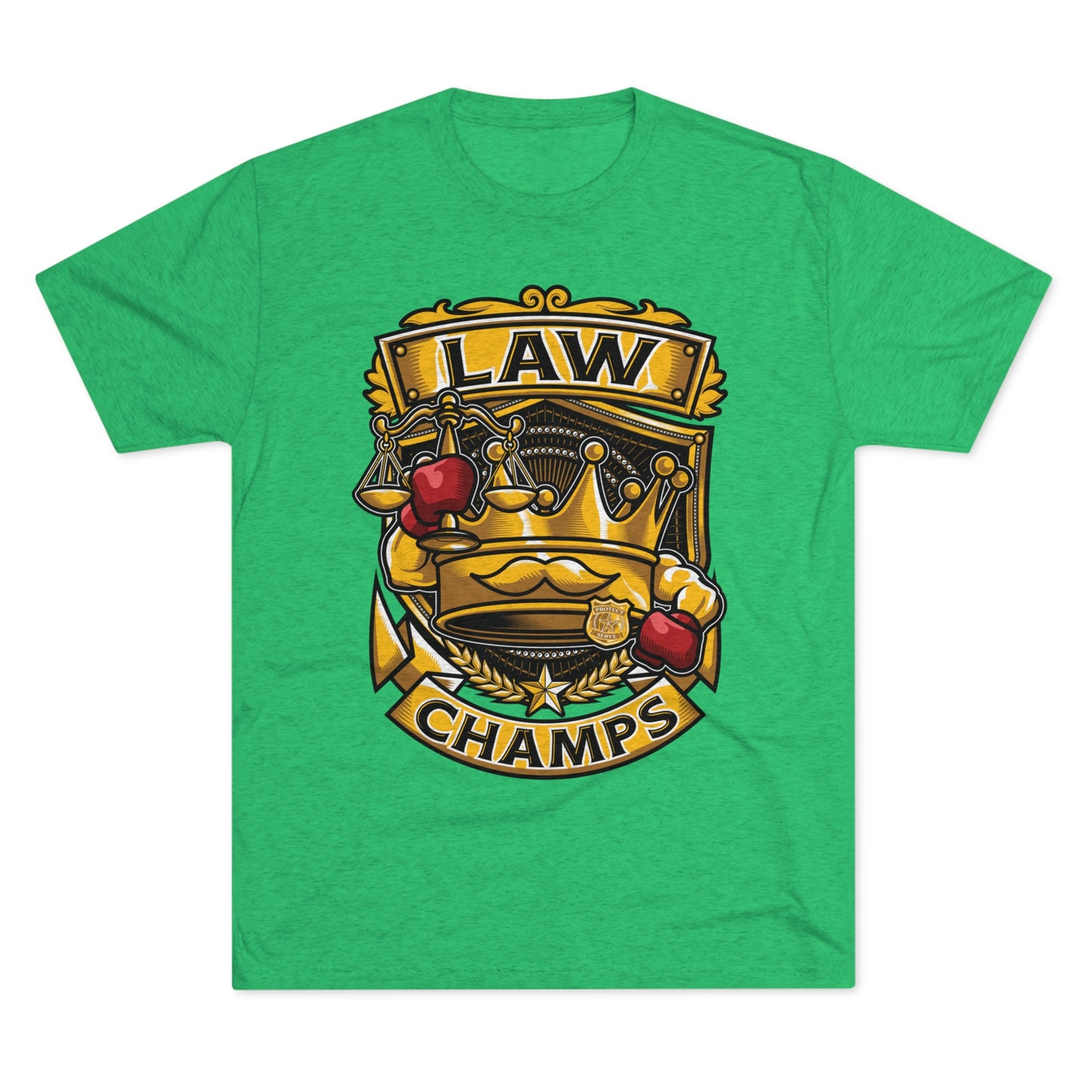LAW CHAMPS - PREMIUM SOFT - Unisex Tri-Blend Crew Tee (Next Level 6010)