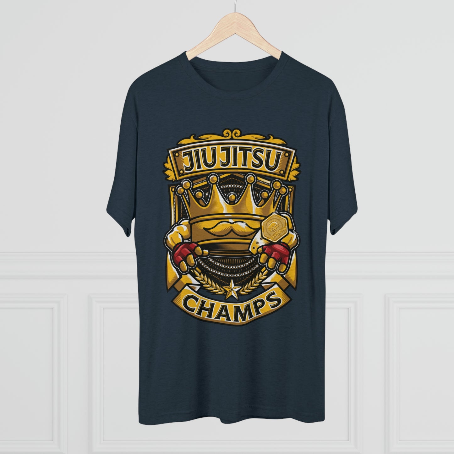 JIUJITSU CHAMPS - PREMIUM SOFT - Unisex Tri-Blend Crew Tee (Next Level 6010)