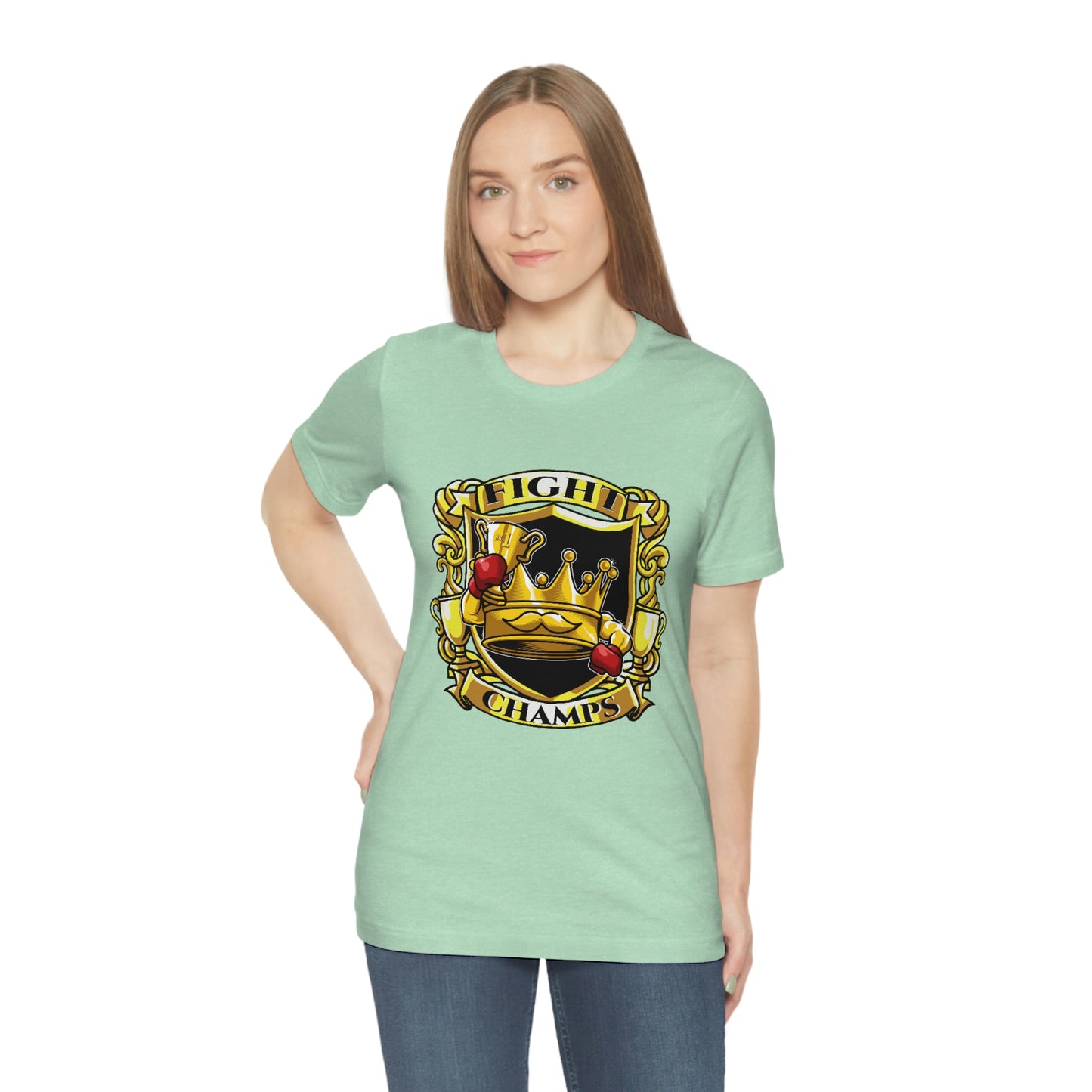 Fight Champs! Unisex Jersey Short Sleeve Tee (Bella+Canvas)