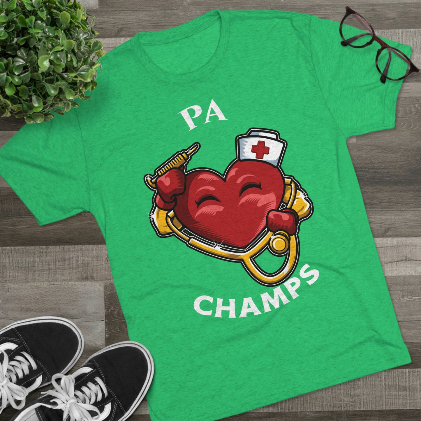PA CHAMPS - PREMIUM SOFT - Unisex Tri-Blend Crew Tee (Next Level 6010)
