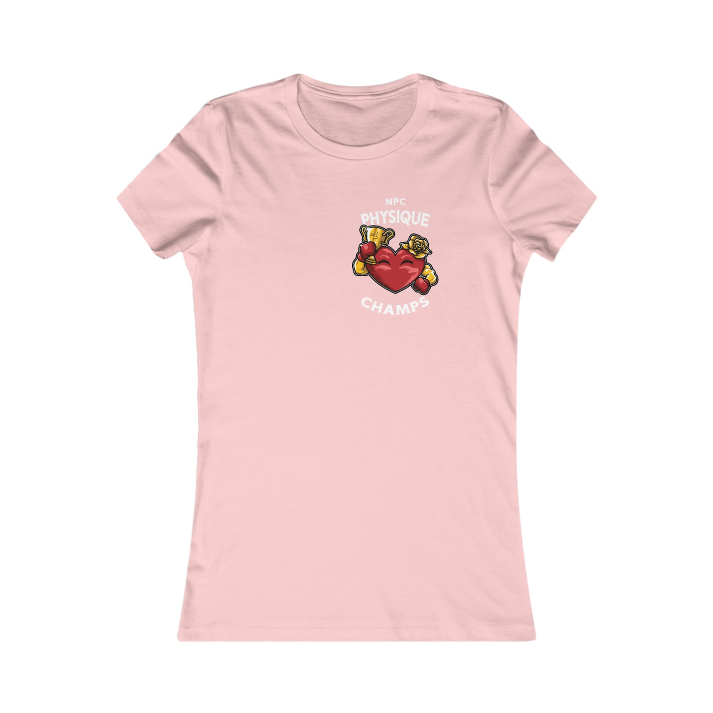 NPC PHYSIQUE CHAMPS (Small Front Logo) - Women's Favorite Tee (Bella+Canvas)