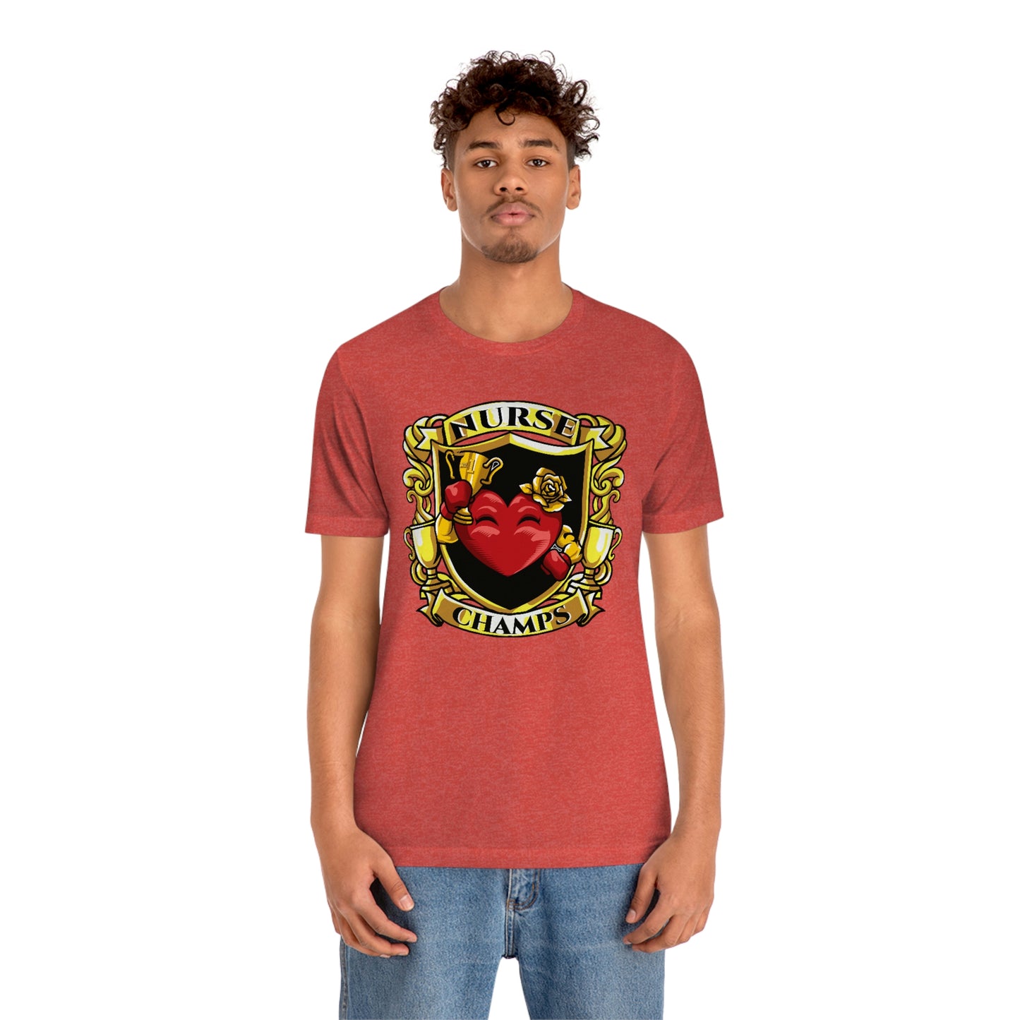 Nurse Champs! - Unisex Jersey Short Sleeve Tee (Bella+Canvas)