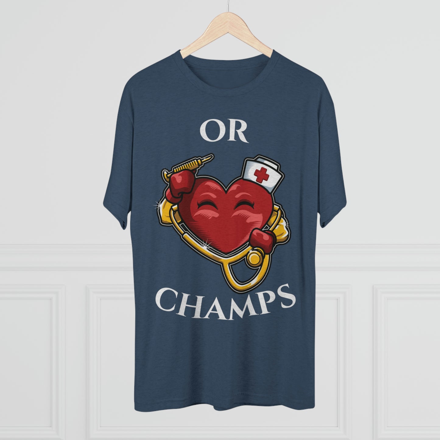 OR CHAMPS - PREMIUM SOFT - Unisex Tri-Blend Crew Tee (Next Level 6010)