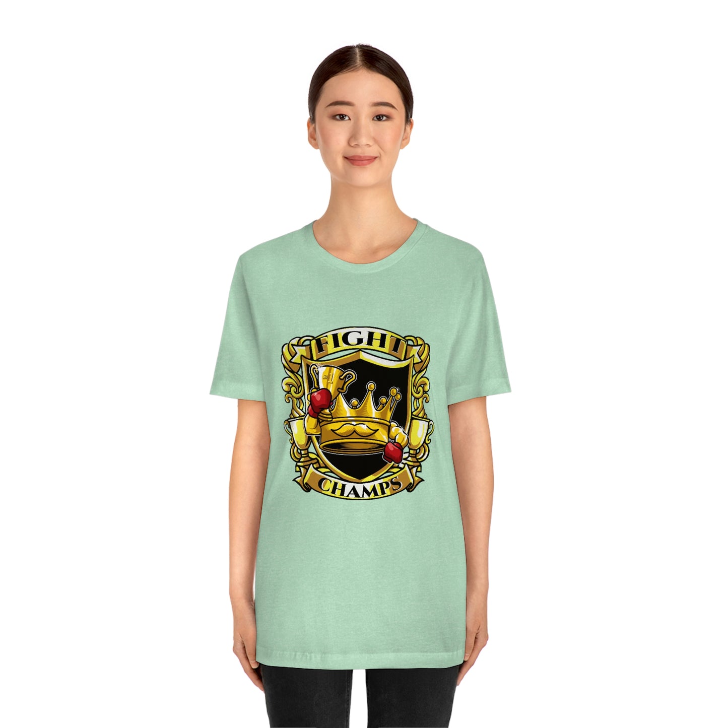 Fight Champs! Unisex Jersey Short Sleeve Tee (Bella+Canvas)