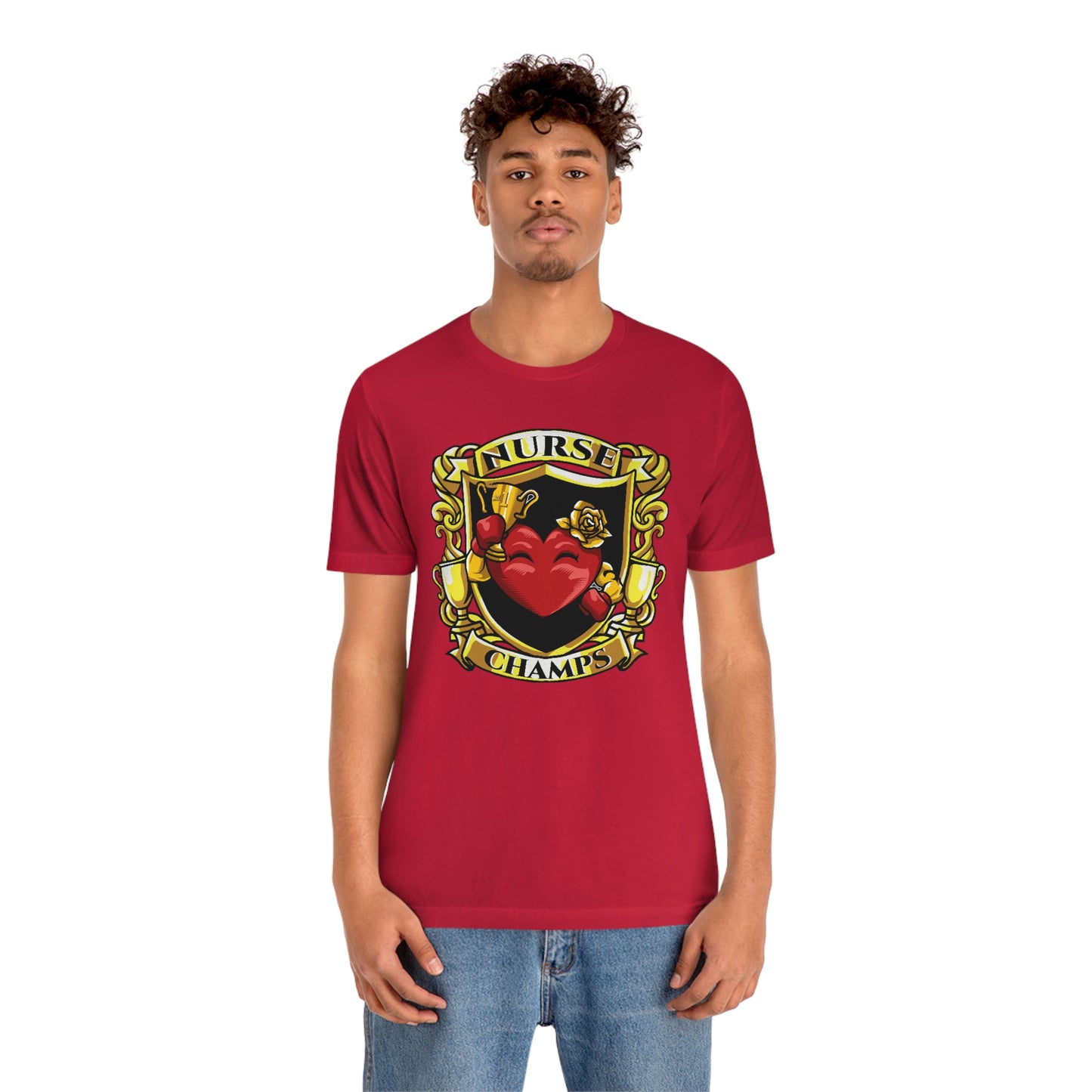 Nurse Champs! - Unisex Jersey Short Sleeve Tee (Bella+Canvas)
