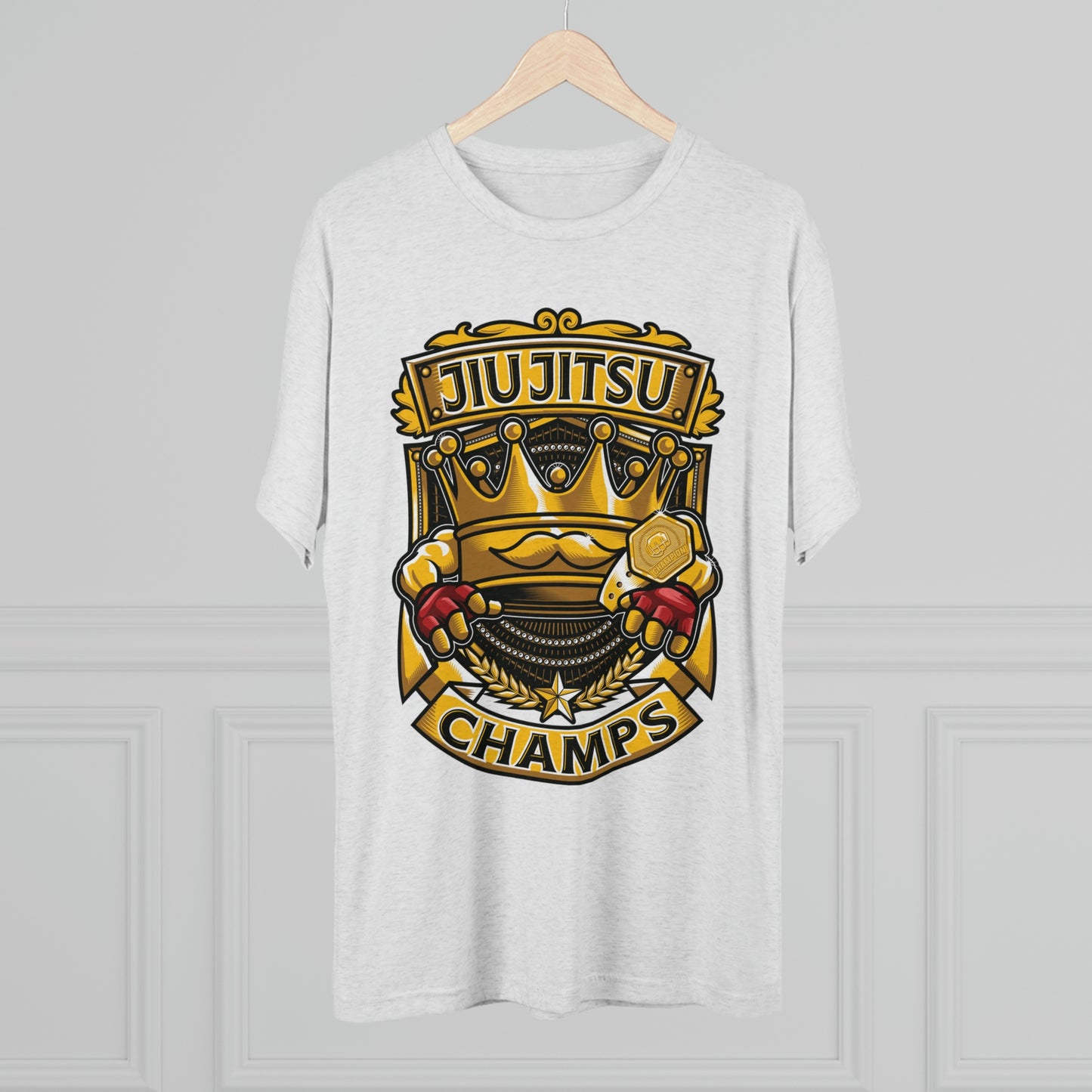 JIUJITSU CHAMPS - PREMIUM SOFT - Unisex Tri-Blend Crew Tee (Next Level 6010)