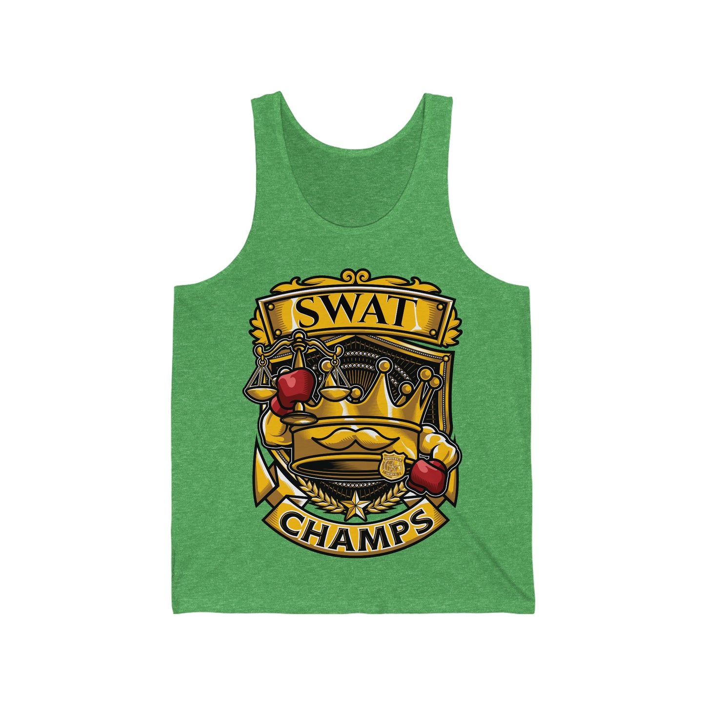 SWAT CHAMPS - PREMIUM SOFT - Unisex Jersey Tank (Bella+Canvas 3480)