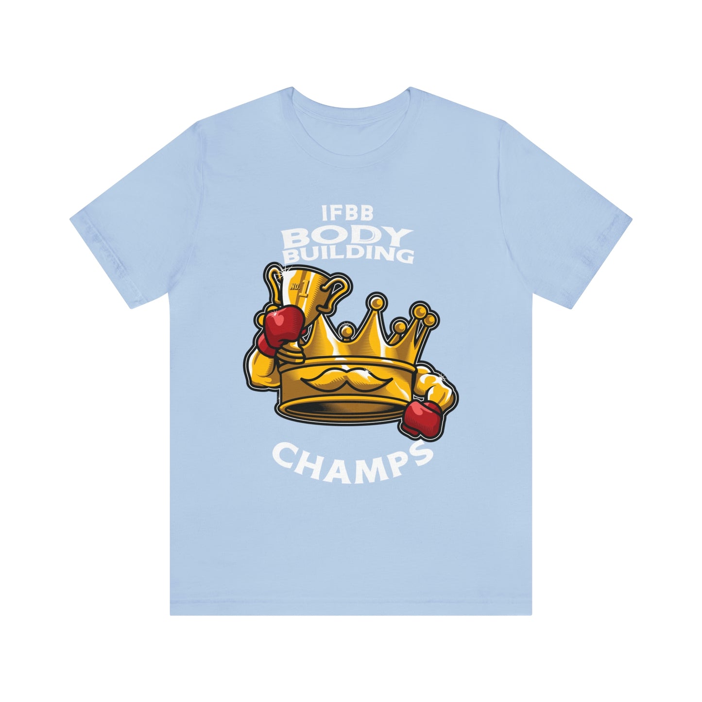 IFBB BODY BUILDING CHAMPS (v2) - Unisex Jersey Short Sleeve Tee (Bella+Canvas)