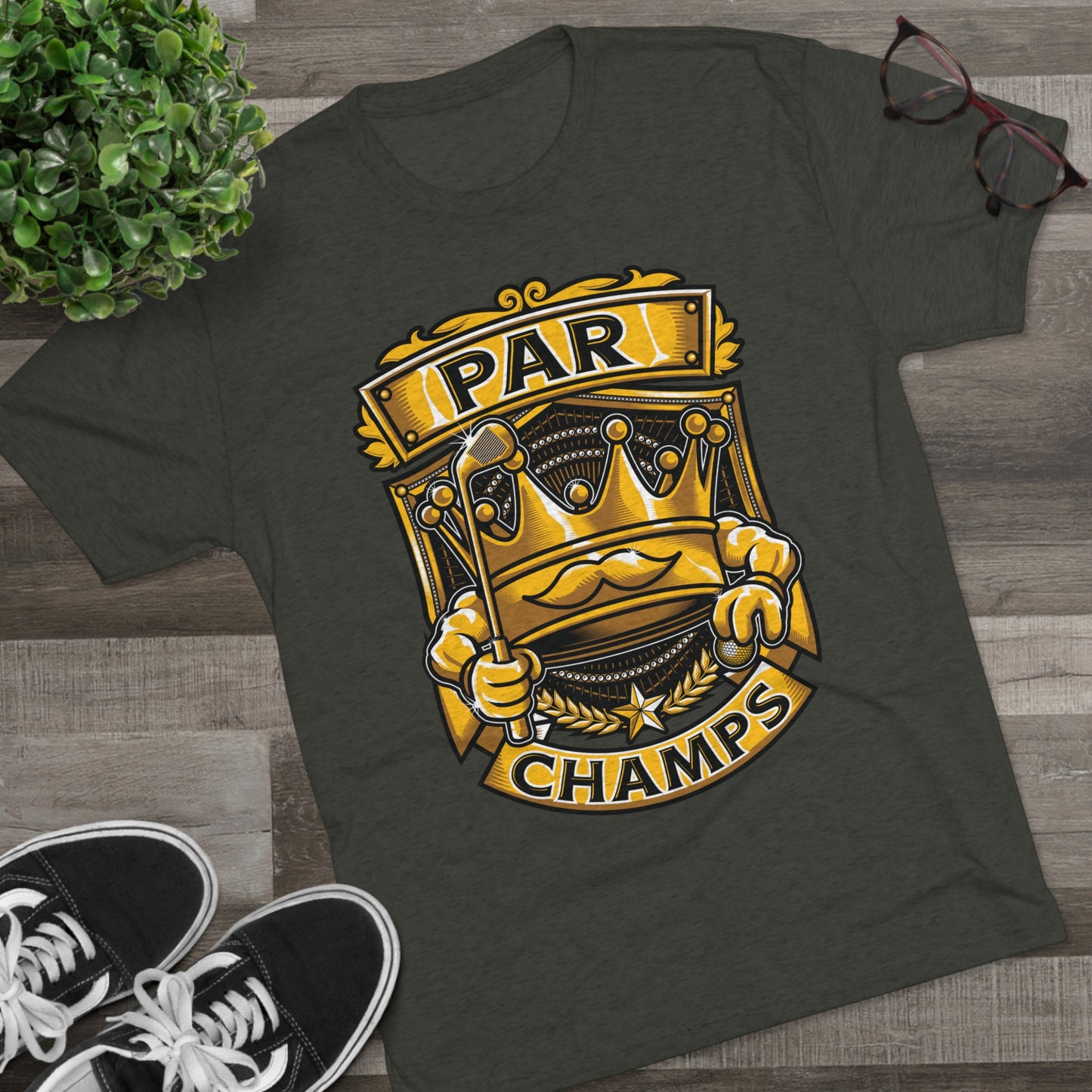 PAR CHAMPS - PREMIUM SOFT - Unisex Tri-Blend Crew Tee (Next Level 6010)