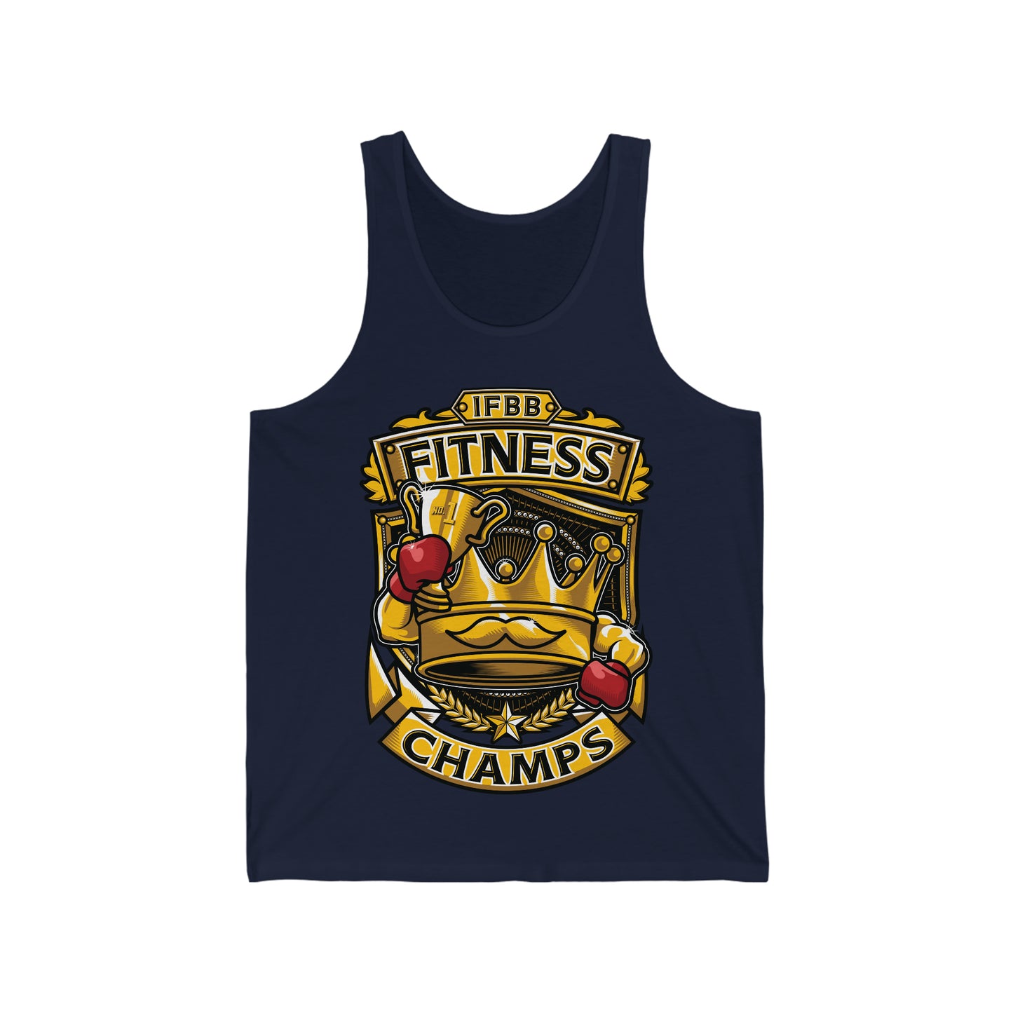 IFBB FITNESS CHAMPS - PREMIUM SOFT - Unisex Jersey Tank (Bella+Canvas 3480)