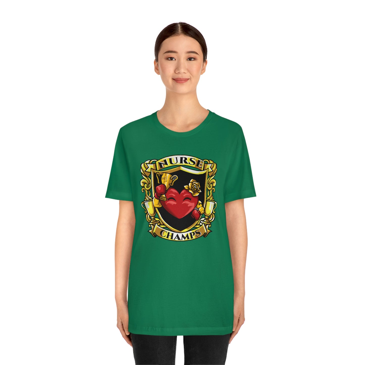 Nurse Champs! - Unisex Jersey Short Sleeve Tee (Bella+Canvas)