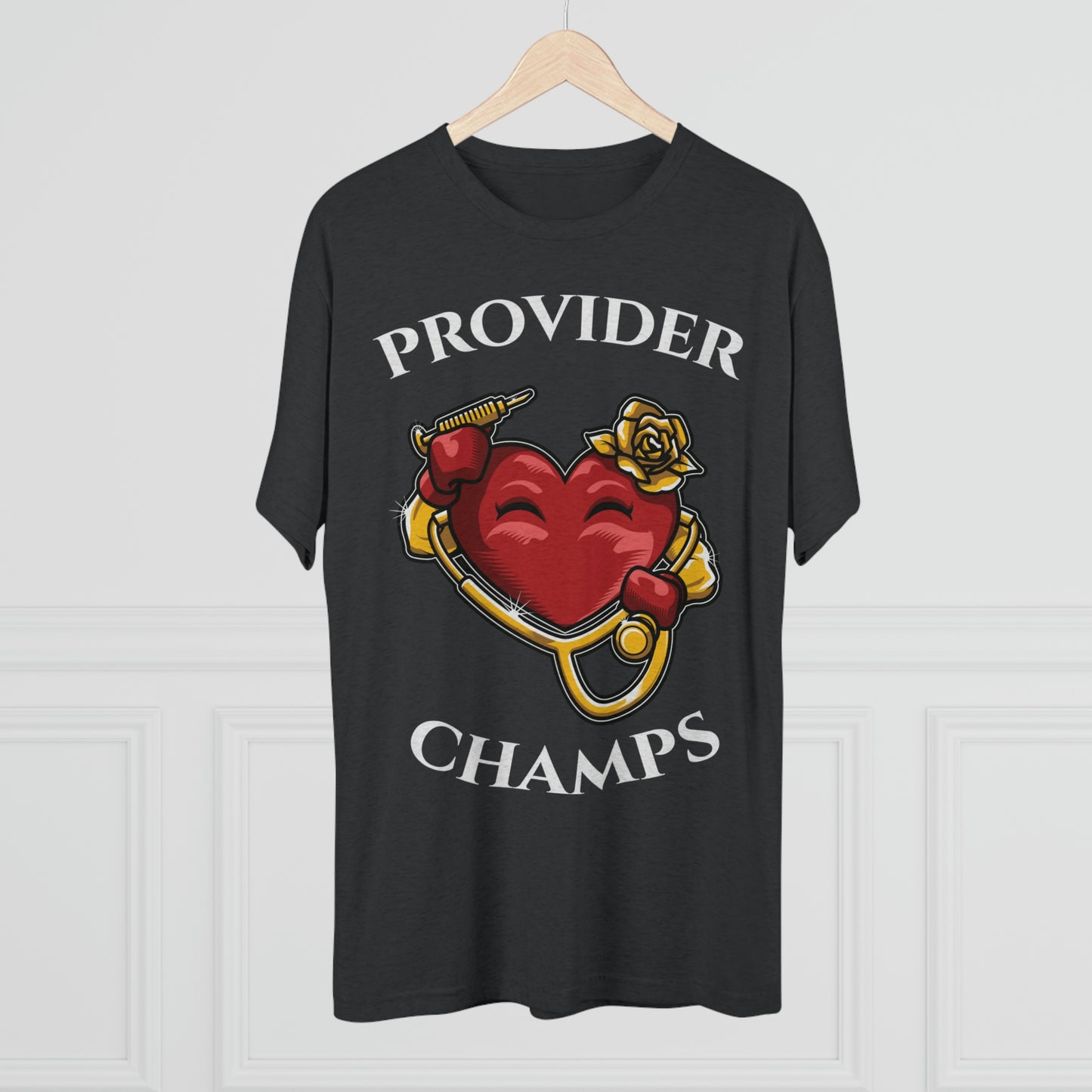 PROVIDER CHAMPS - PREMIUM SOFT - Unisex Tri-Blend Crew Tee (Next Level 6010)